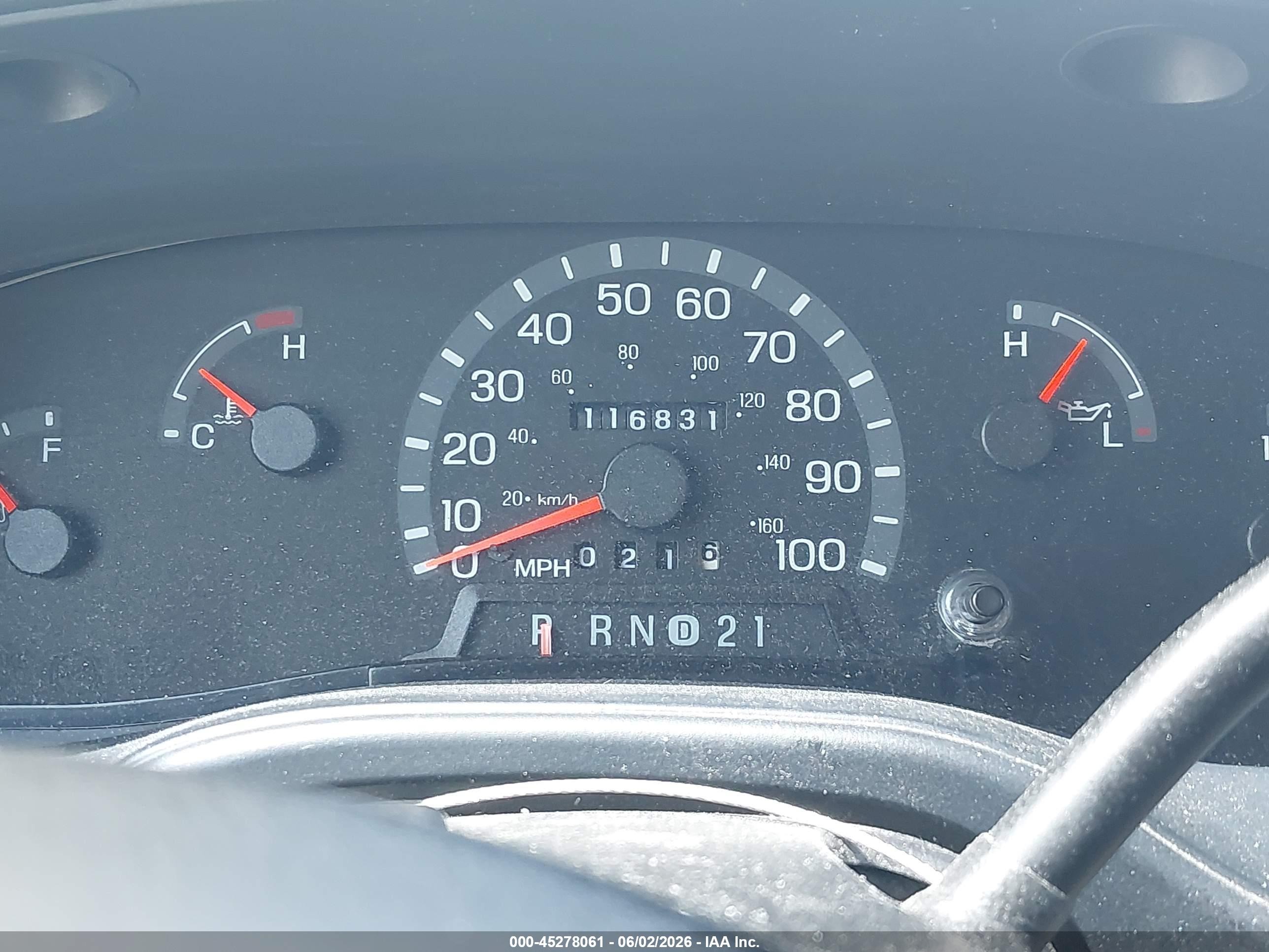 2002 Ford E-150 Xl/xlt Green vin: 1FMRE11L62HB34843