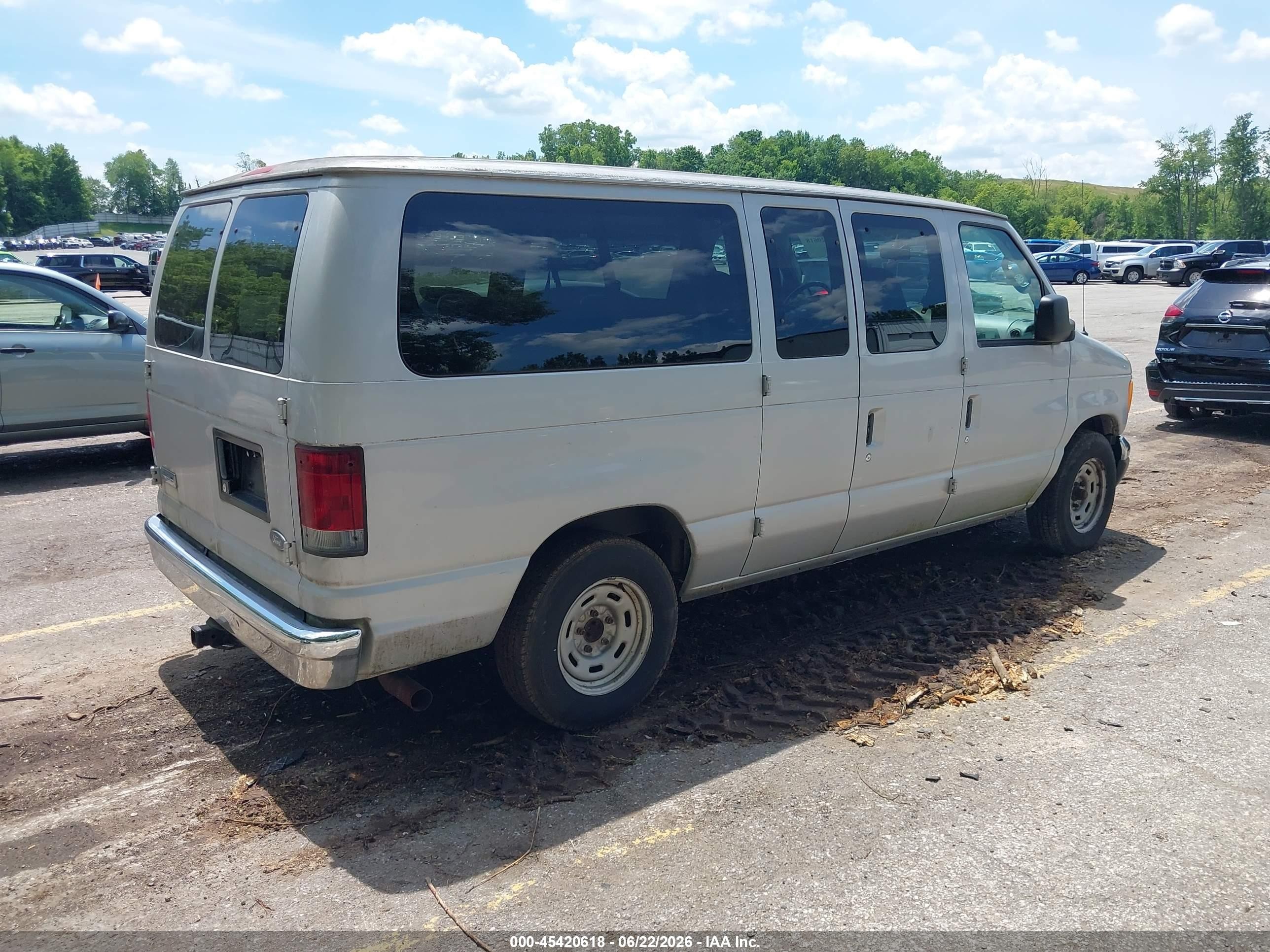 2006 Ford E-150 Xl/xlt Silver vin: 1FMRE11L86DA99591