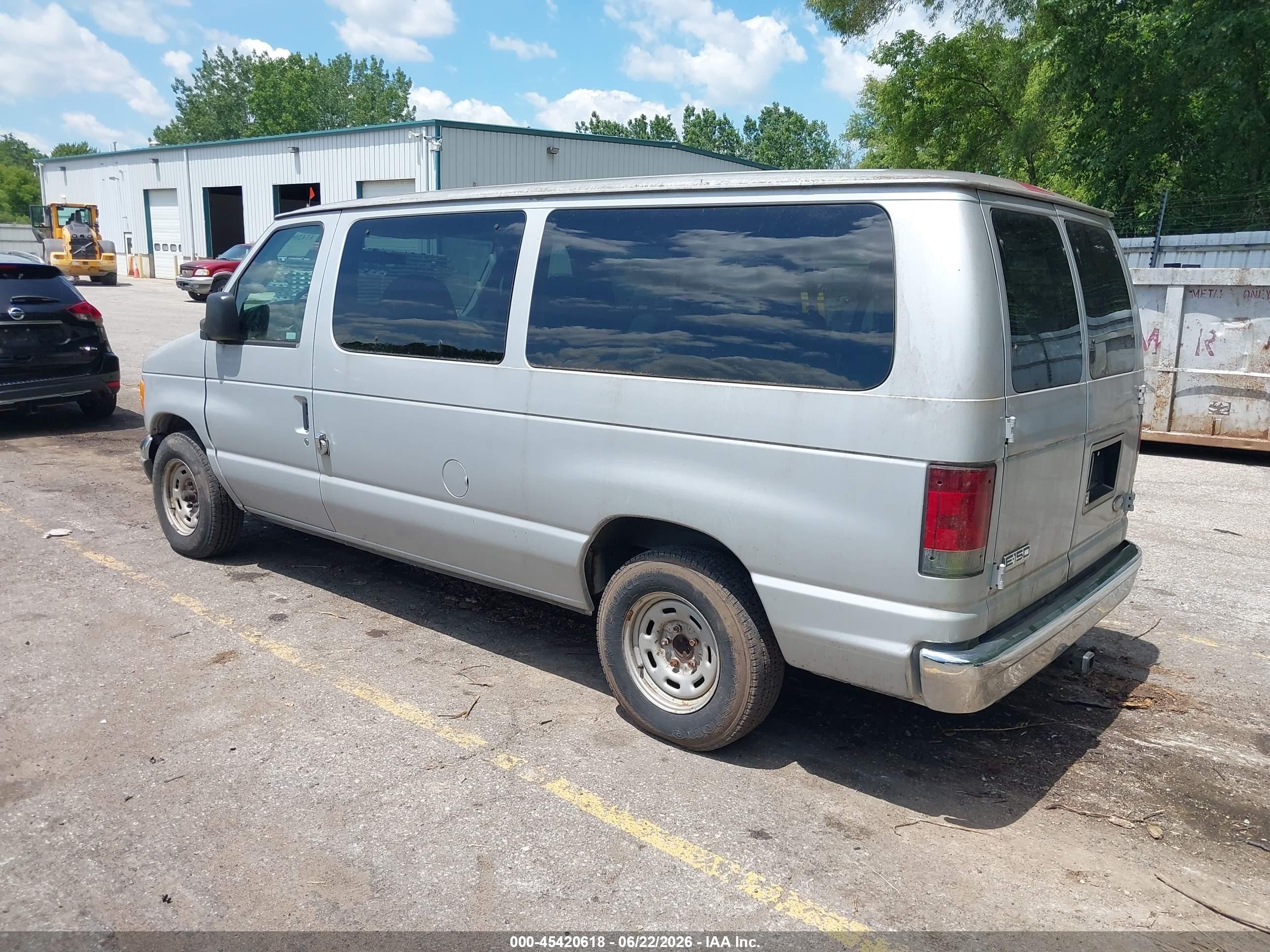 2006 Ford E-150 Xl/xlt Silver vin: 1FMRE11L86DA99591