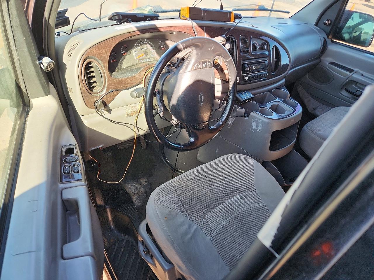 2001 Ford Econoline E150 Wagon Black vin: 1FMRE11LX1HB65947