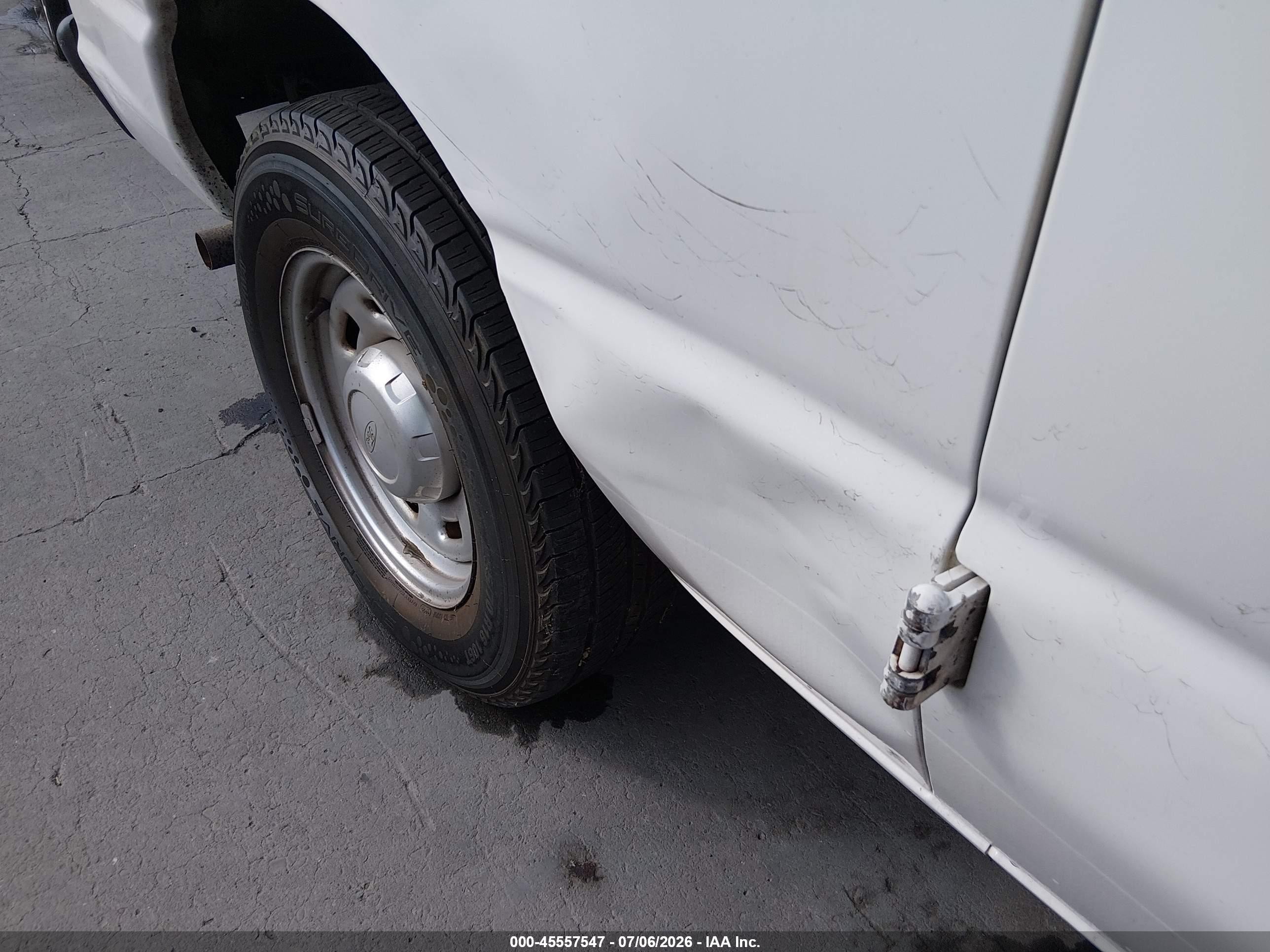 2006 Ford E-150 Xl/xlt White vin: 1FMRE11W16DA25696