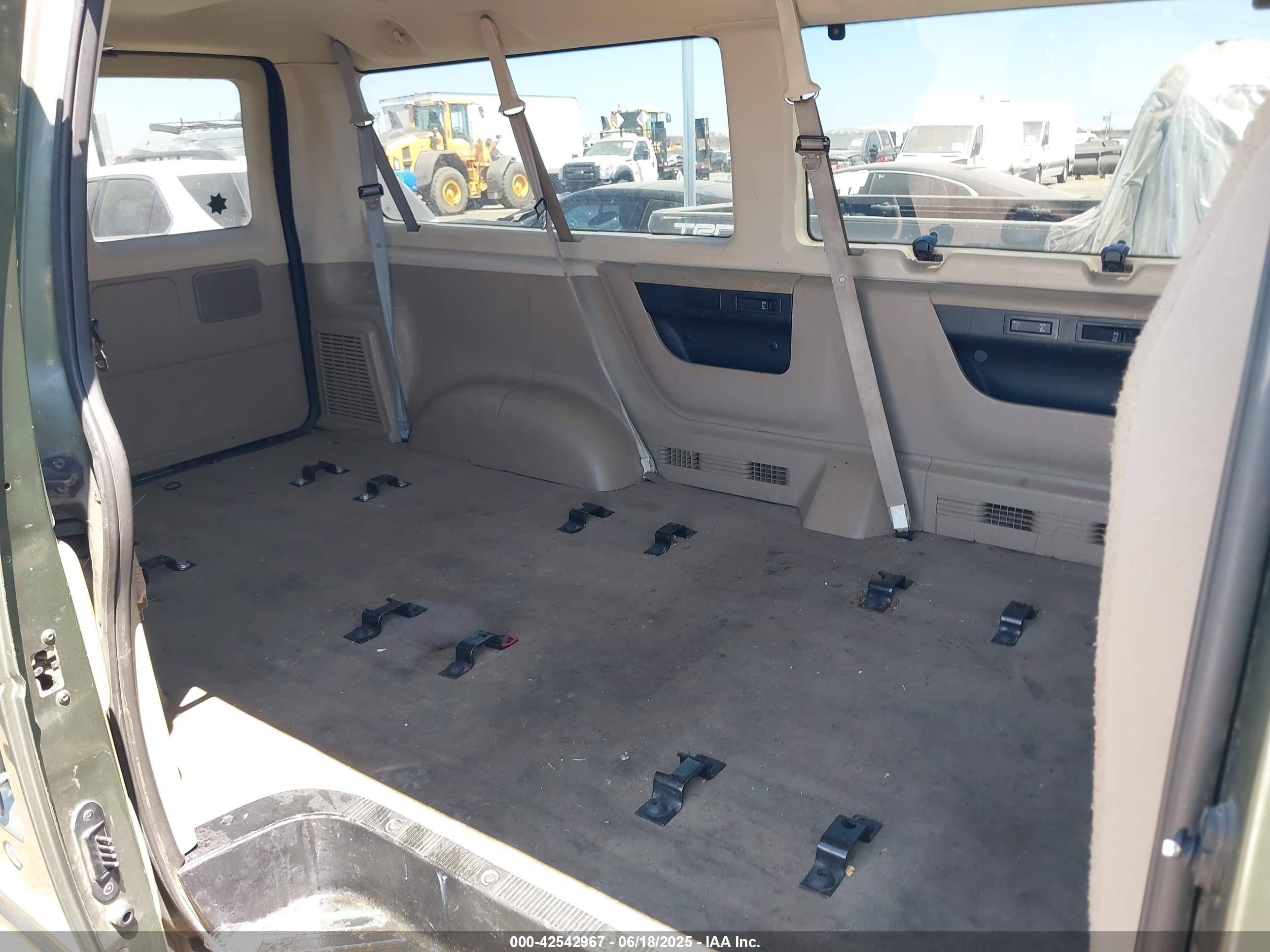 2005 Ford E-150 Chateau/xl/xlt Green vin: 1FMRE11W35HA16845