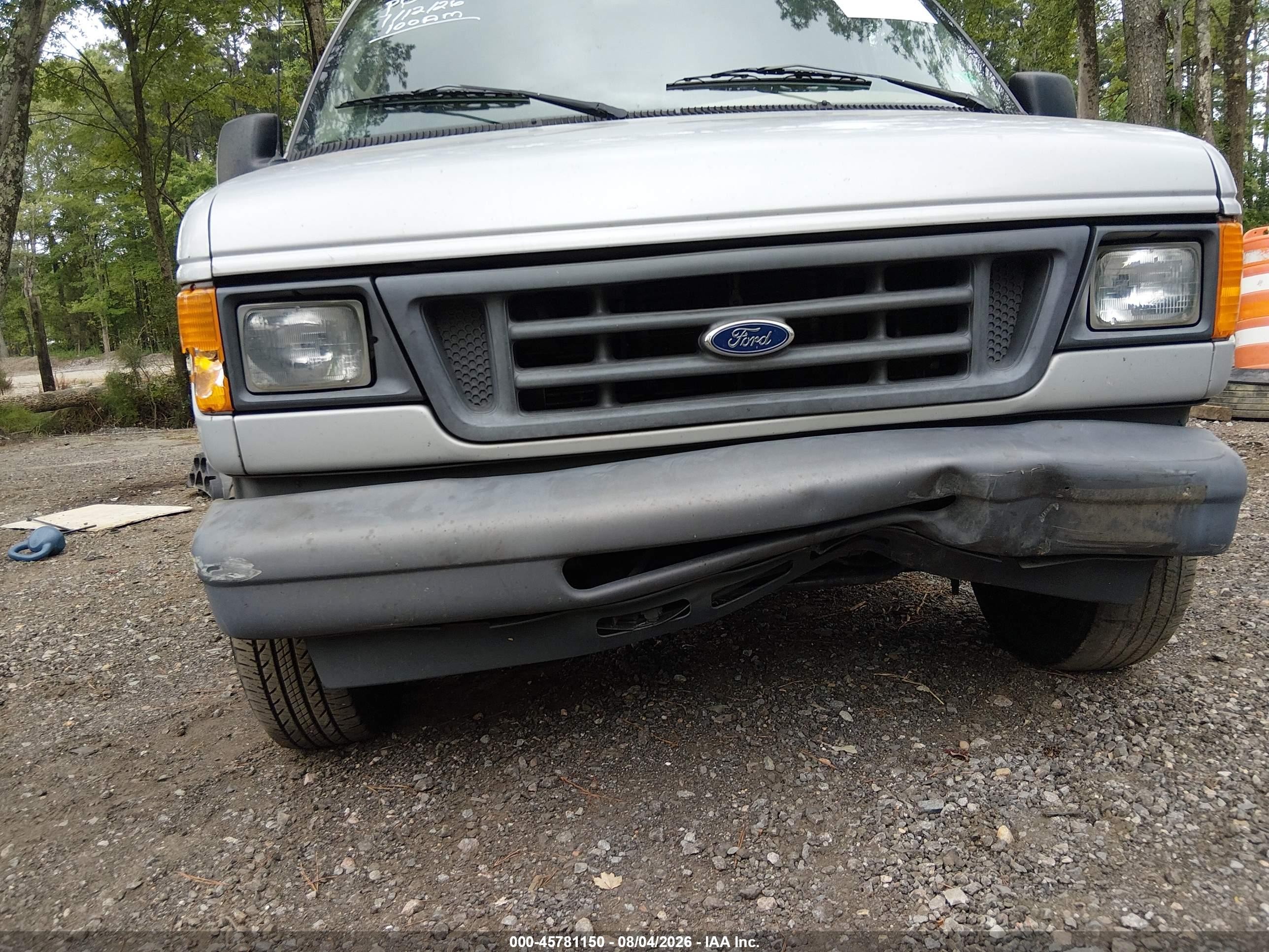 2006 Ford E-150 Xl/xlt Серебряный vin: 1FMRE11W66DA53414