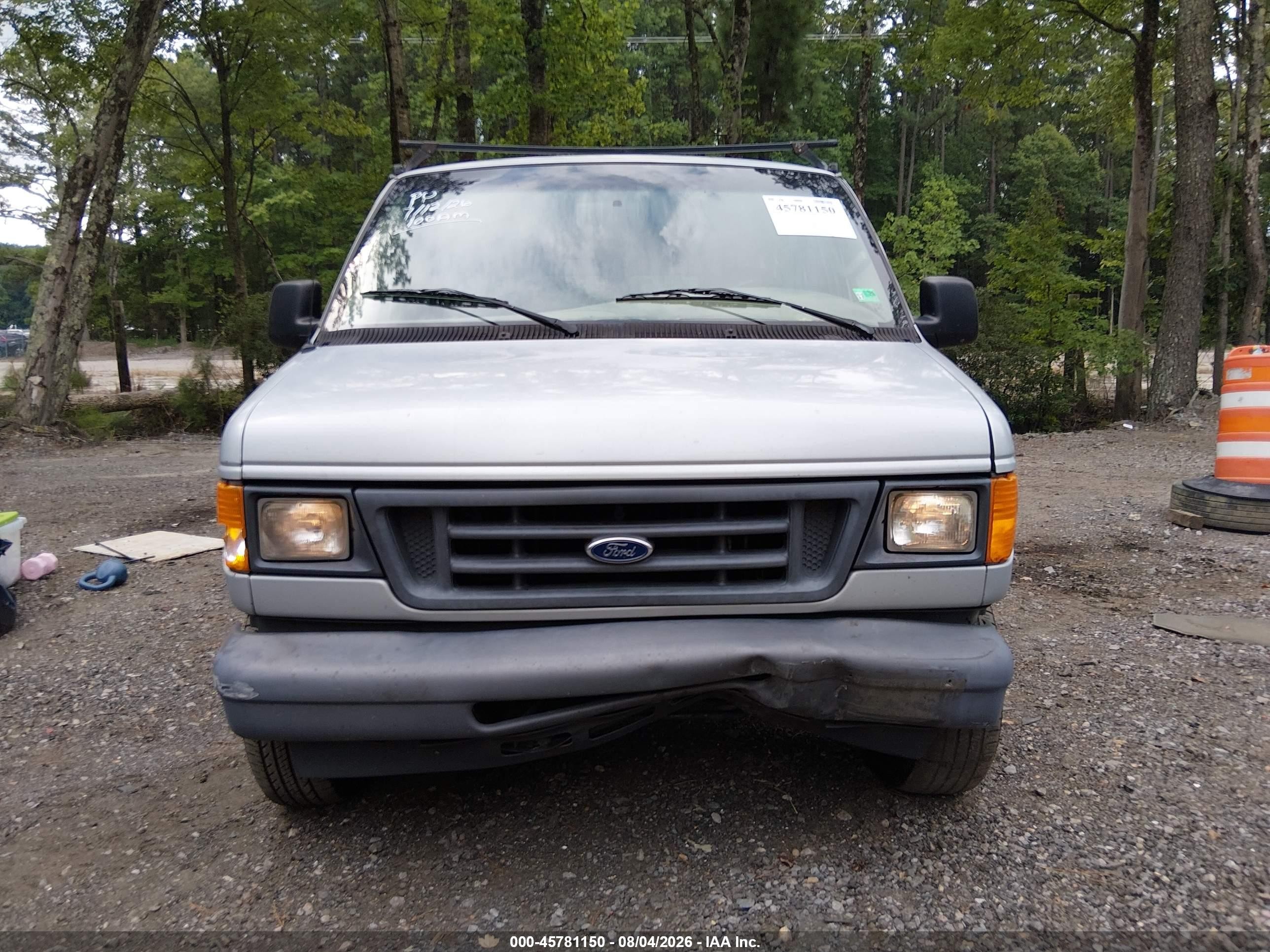 2006 Ford E-150 Xl/xlt Серебряный vin: 1FMRE11W66DA53414