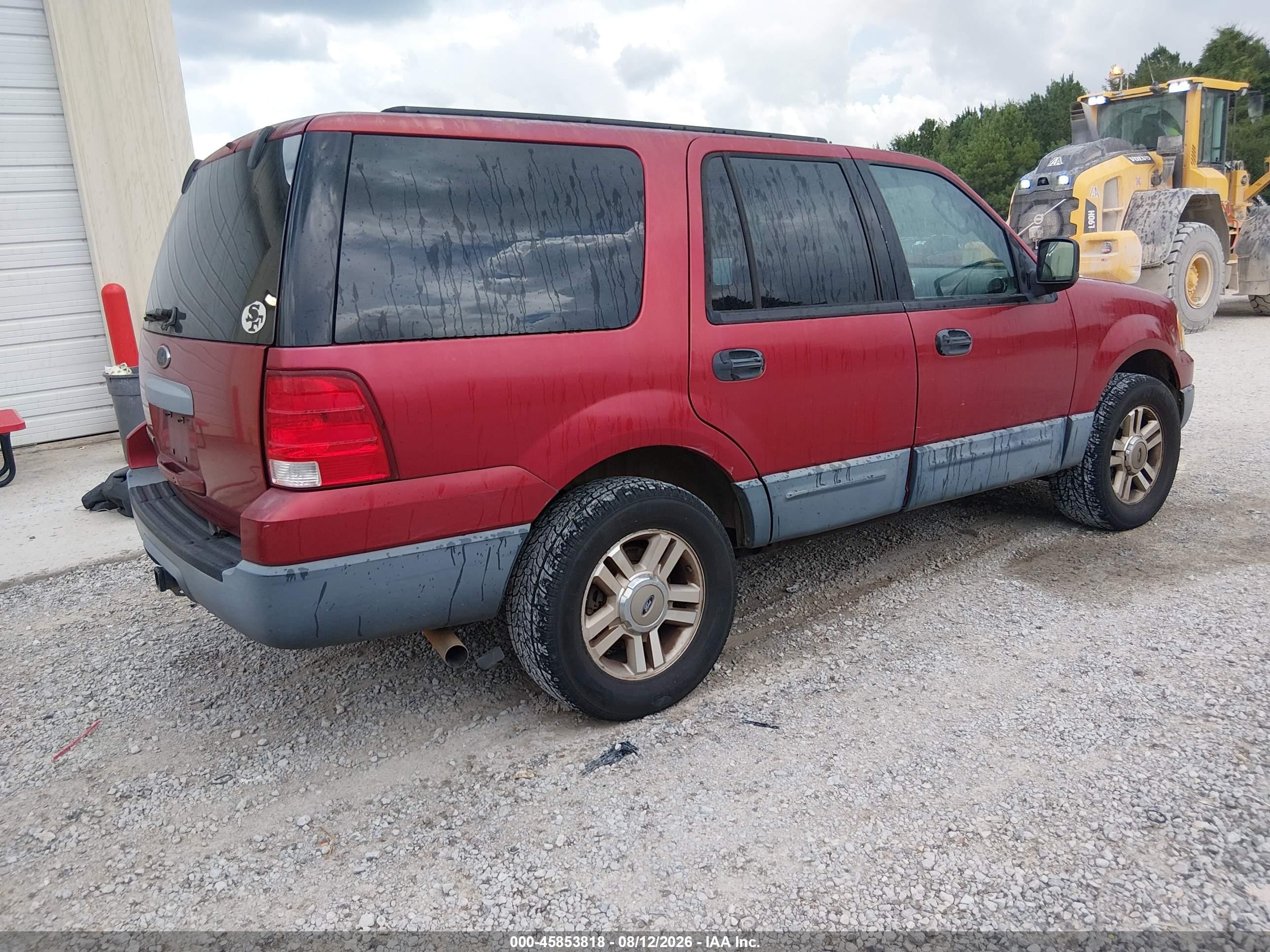 2004 Ford Expedition Xls Red vin: 1FMRU13W64LA79434