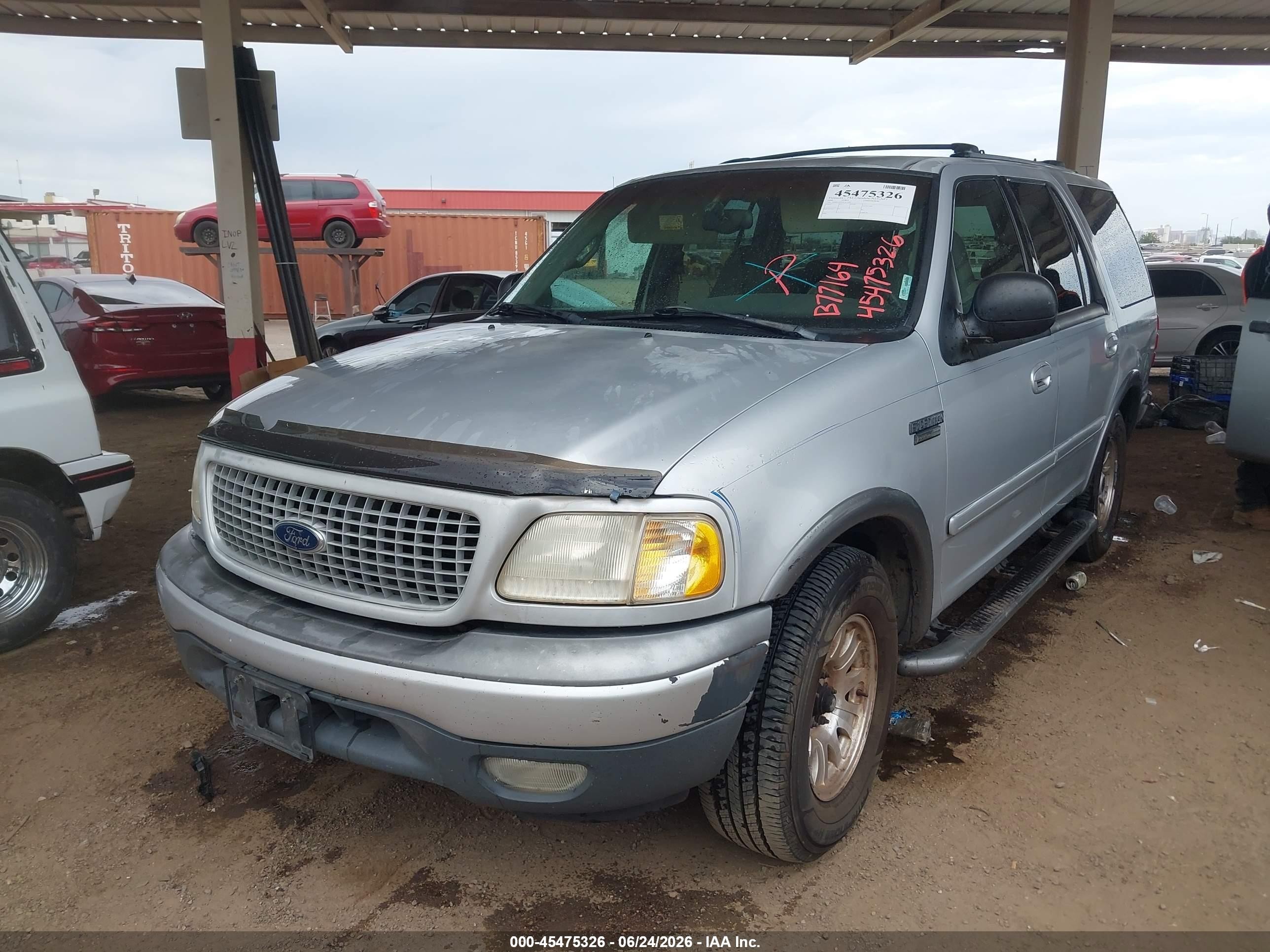 2000 Ford Expedition Xlt Gray vin: 1FMRU1567YLB77164