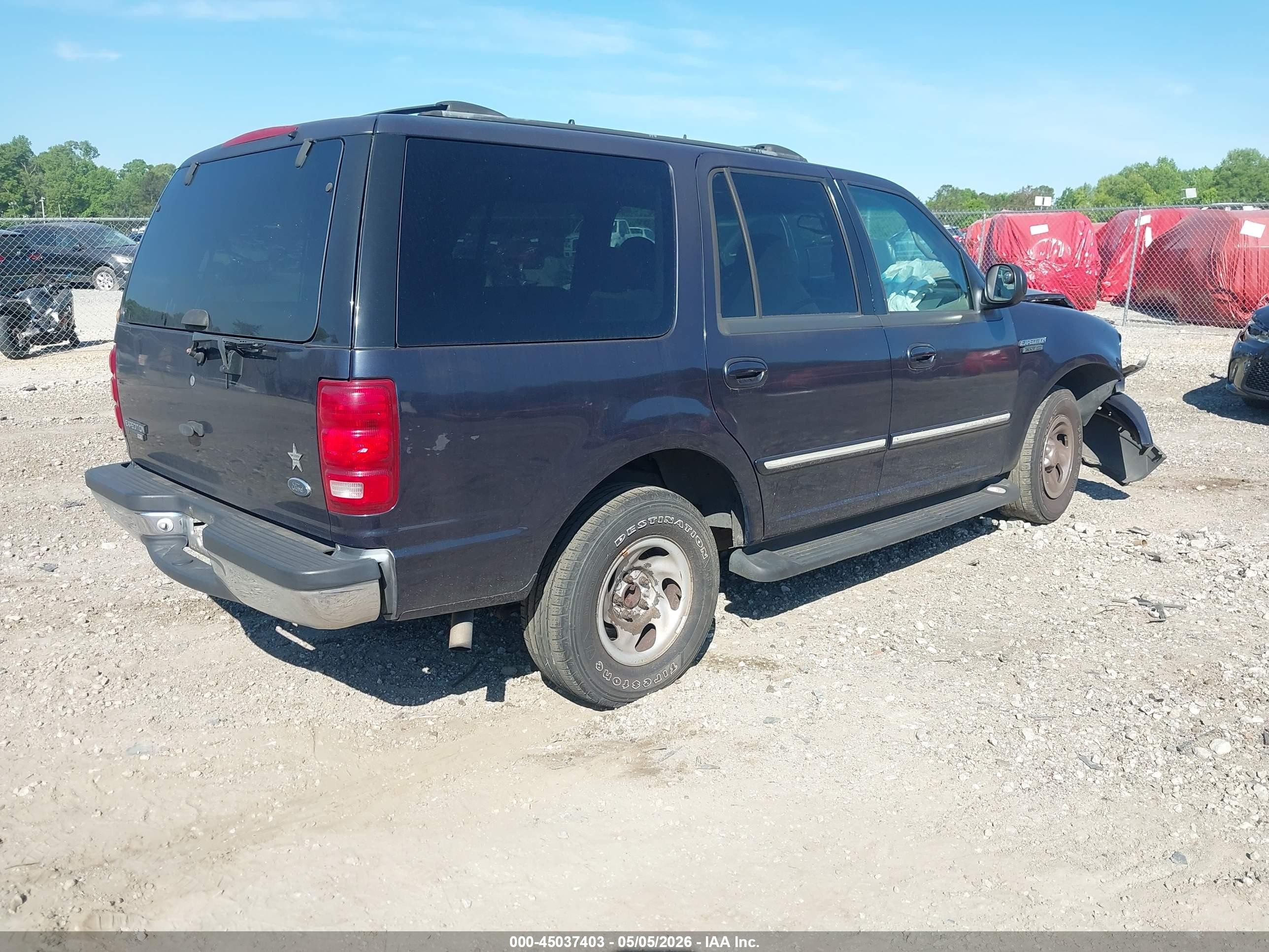 2000 Ford Expedition Xlt Blue vin: 1FMRU1567YLB93235