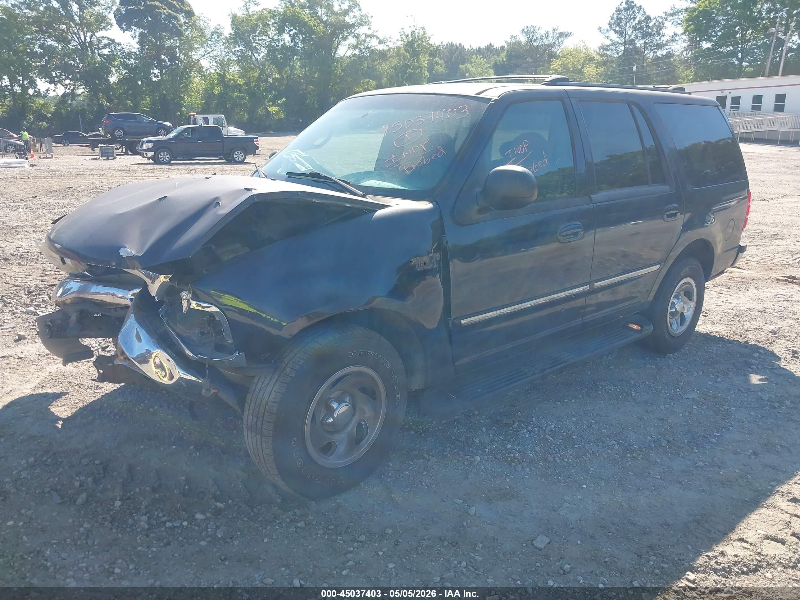 2000 Ford Expedition Xlt Blue vin: 1FMRU1567YLB93235