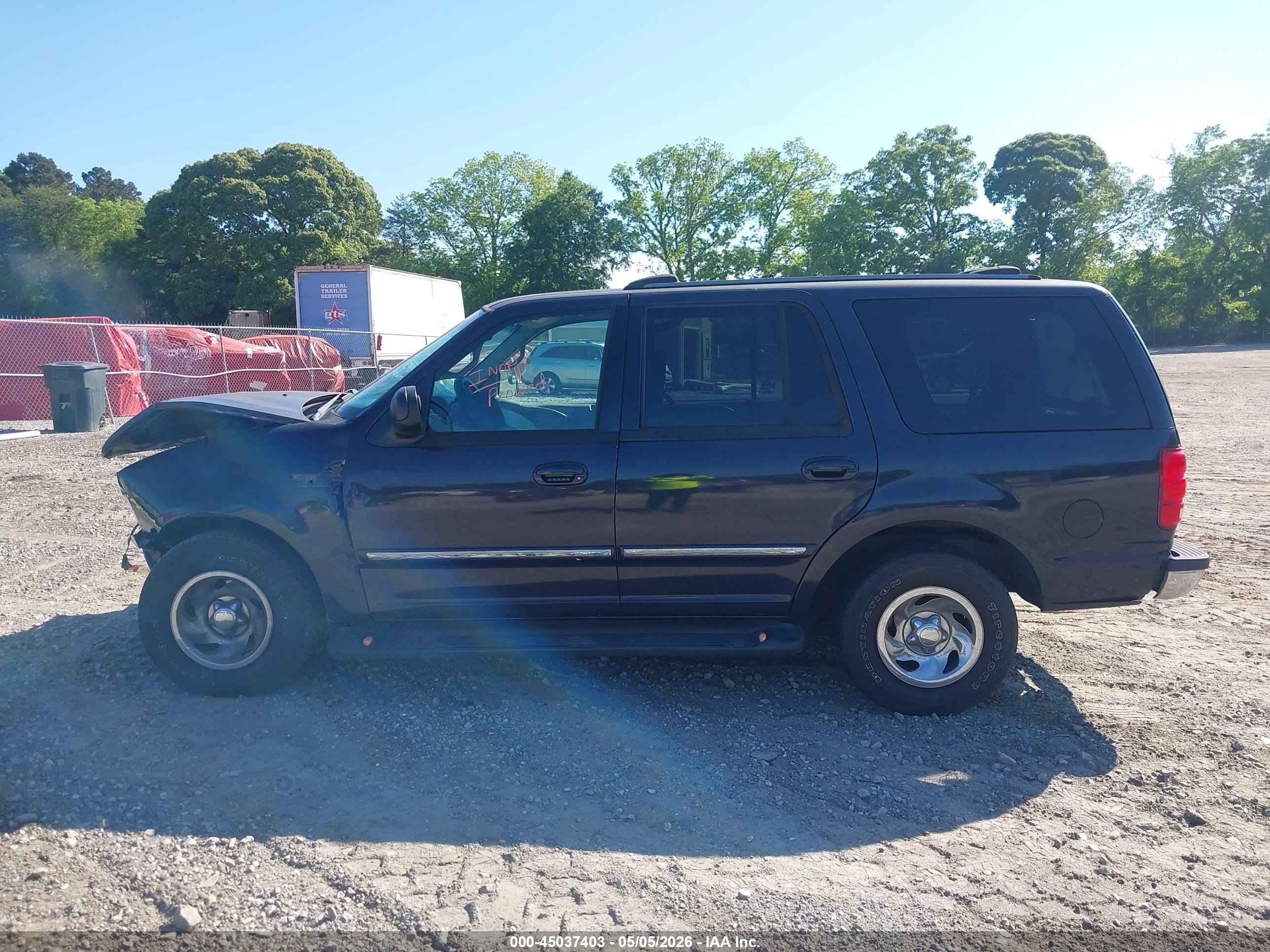 2000 Ford Expedition Xlt Blue vin: 1FMRU1567YLB93235