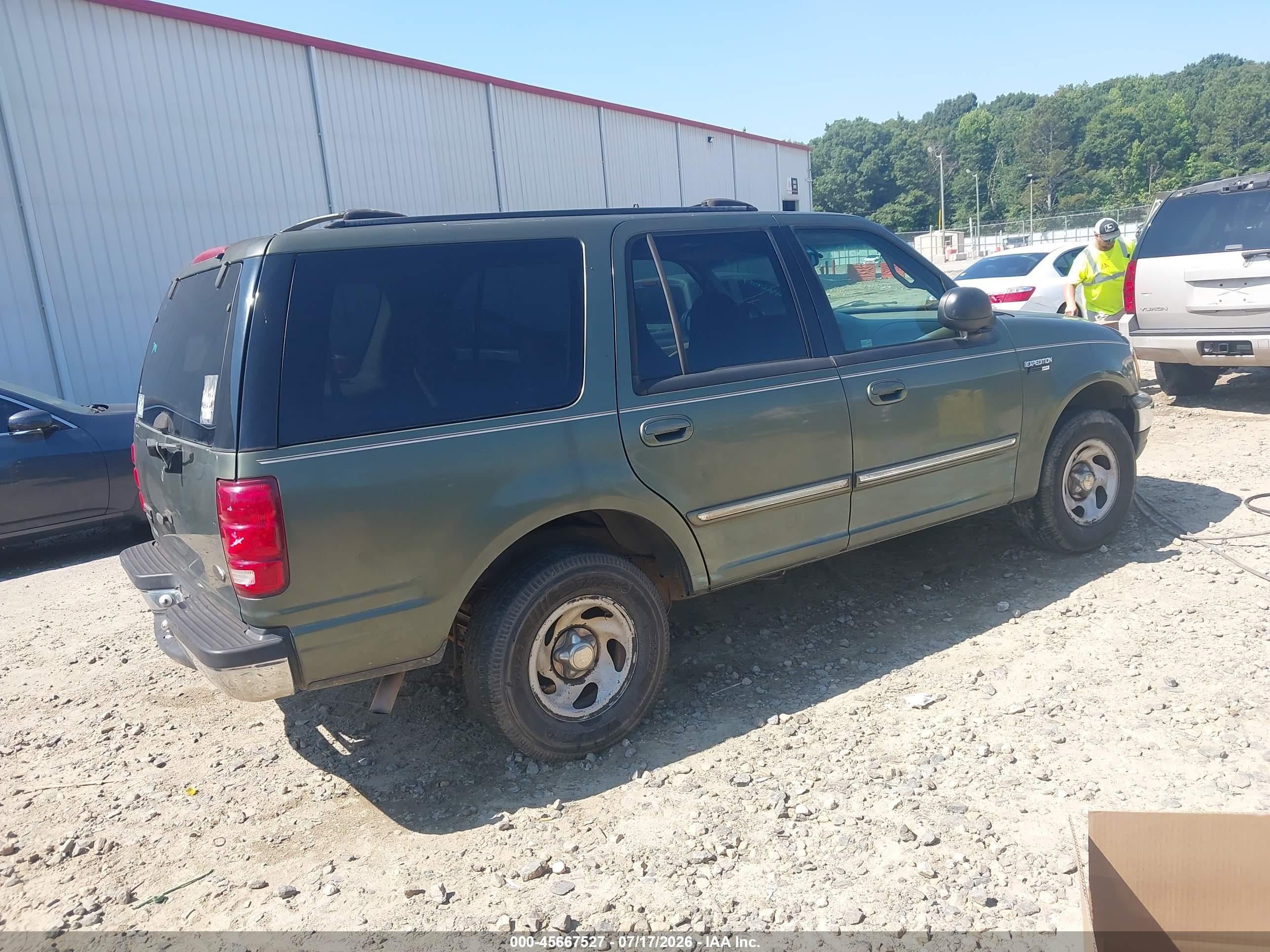 2000 Ford Expedition Xlt Green vin: 1FMRU1569YLB04281
