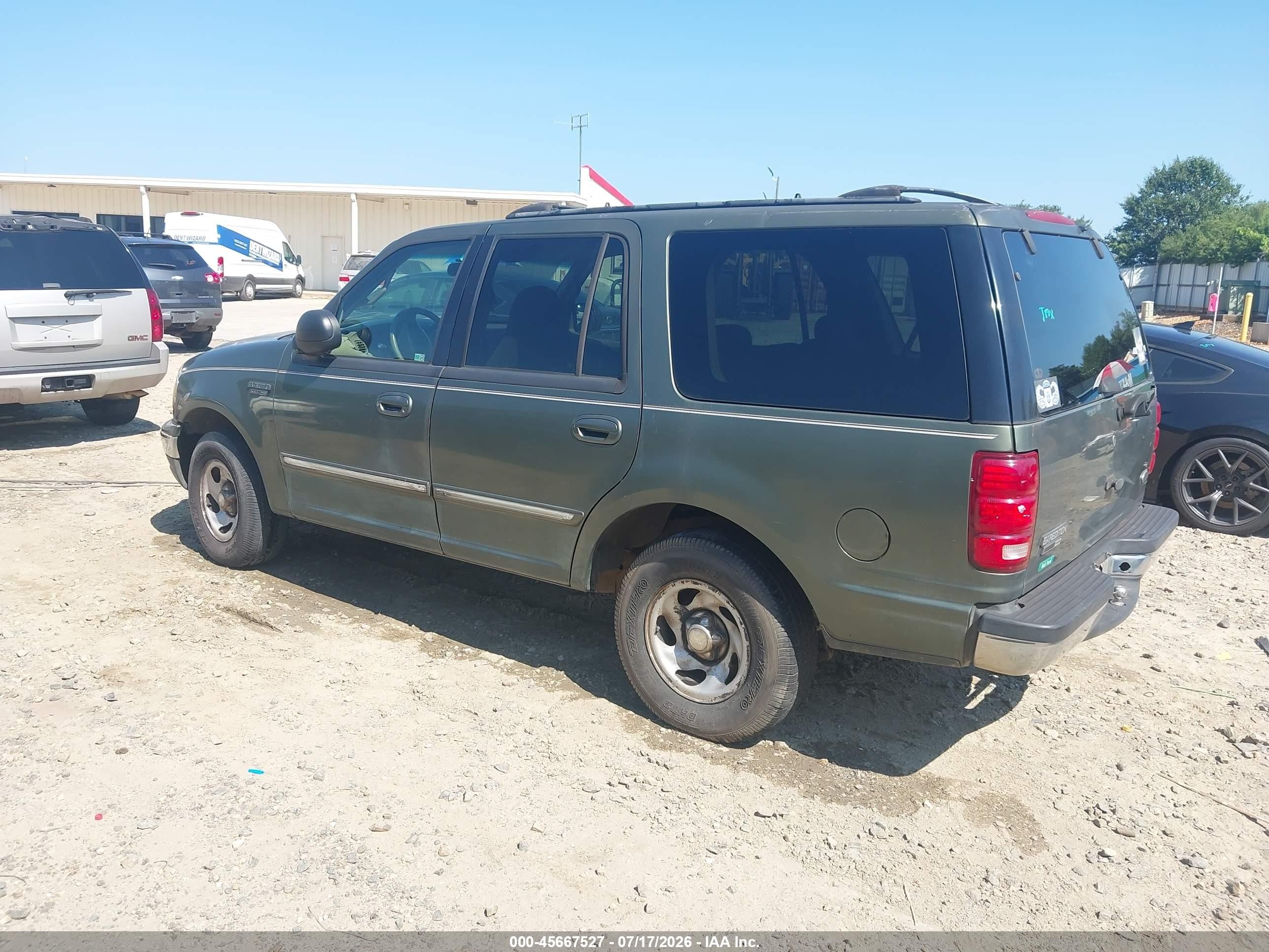2000 Ford Expedition Xlt Green vin: 1FMRU1569YLB04281