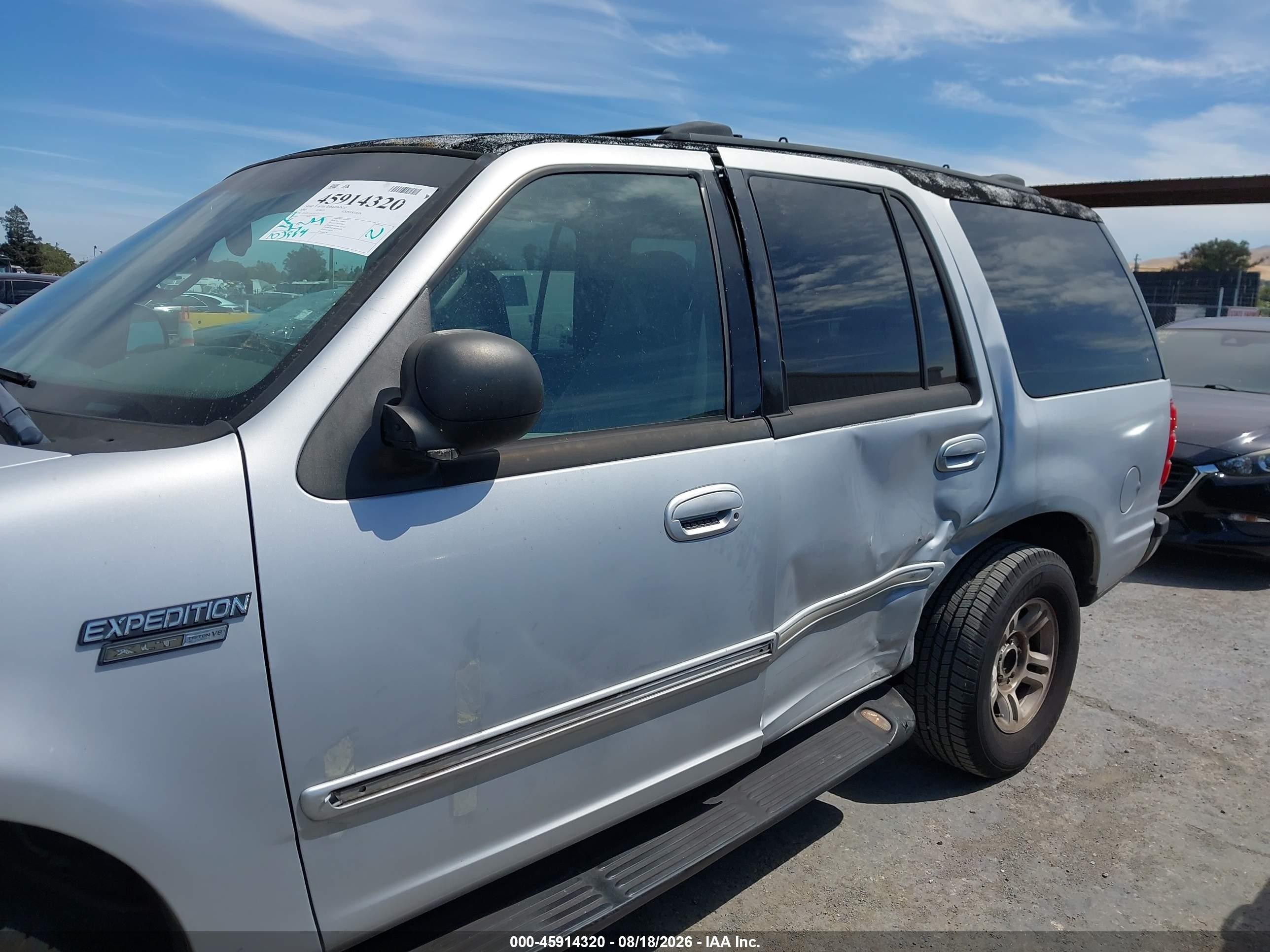 2000 Ford Expedition Xlt Gray vin: 1FMRU156XYLC32710