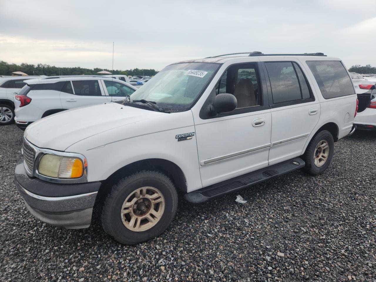 2001 Ford Expedition Xlt White vin: 1FMRU15L01LB80015