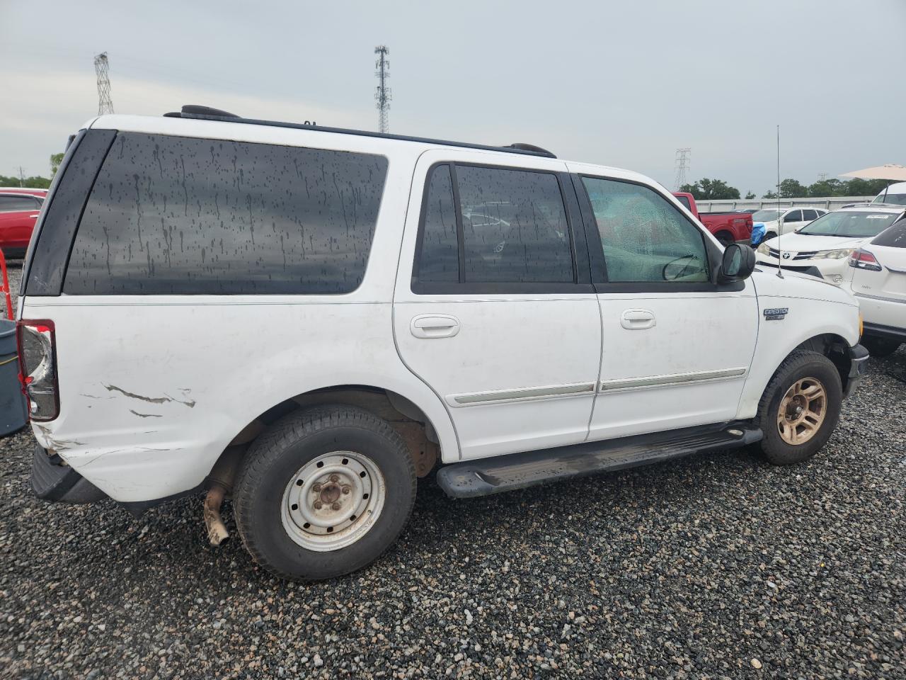 2001 Ford Expedition Xlt White vin: 1FMRU15L01LB80015
