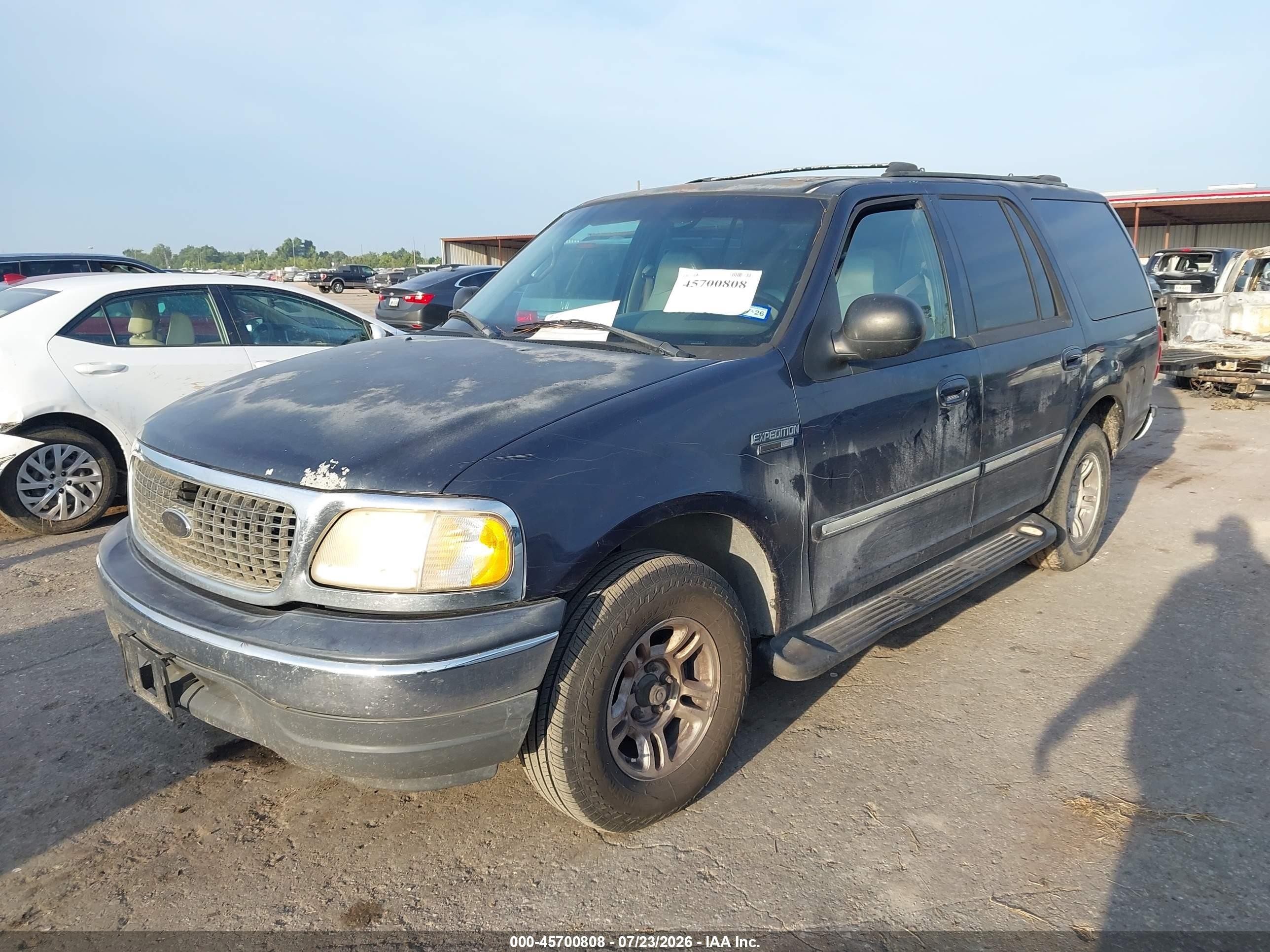 2001 Ford Expedition Xlt Dark Blue vin: 1FMRU15L21LB10158