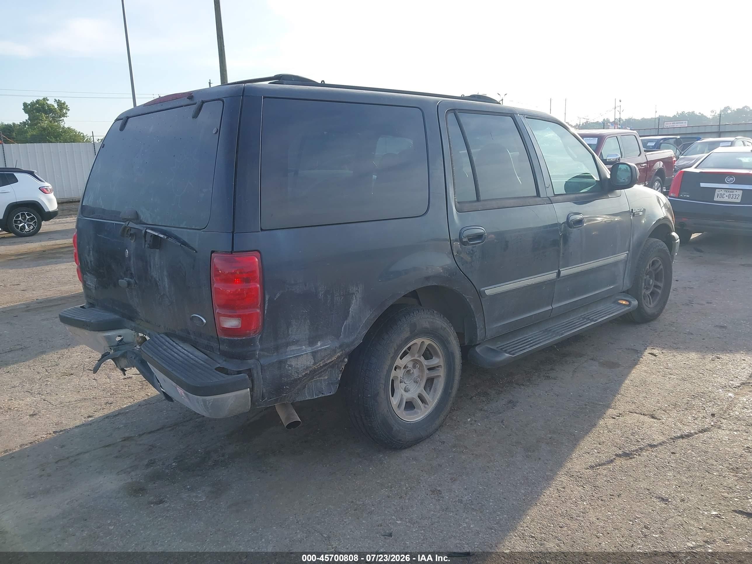 2001 Ford Expedition Xlt Dark Blue vin: 1FMRU15L21LB10158