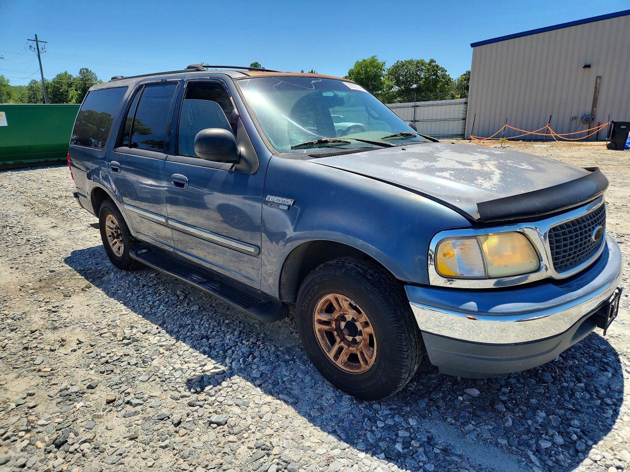 2002 Ford Expedition Xlt Blue vin: 1FMRU15L52LA12761