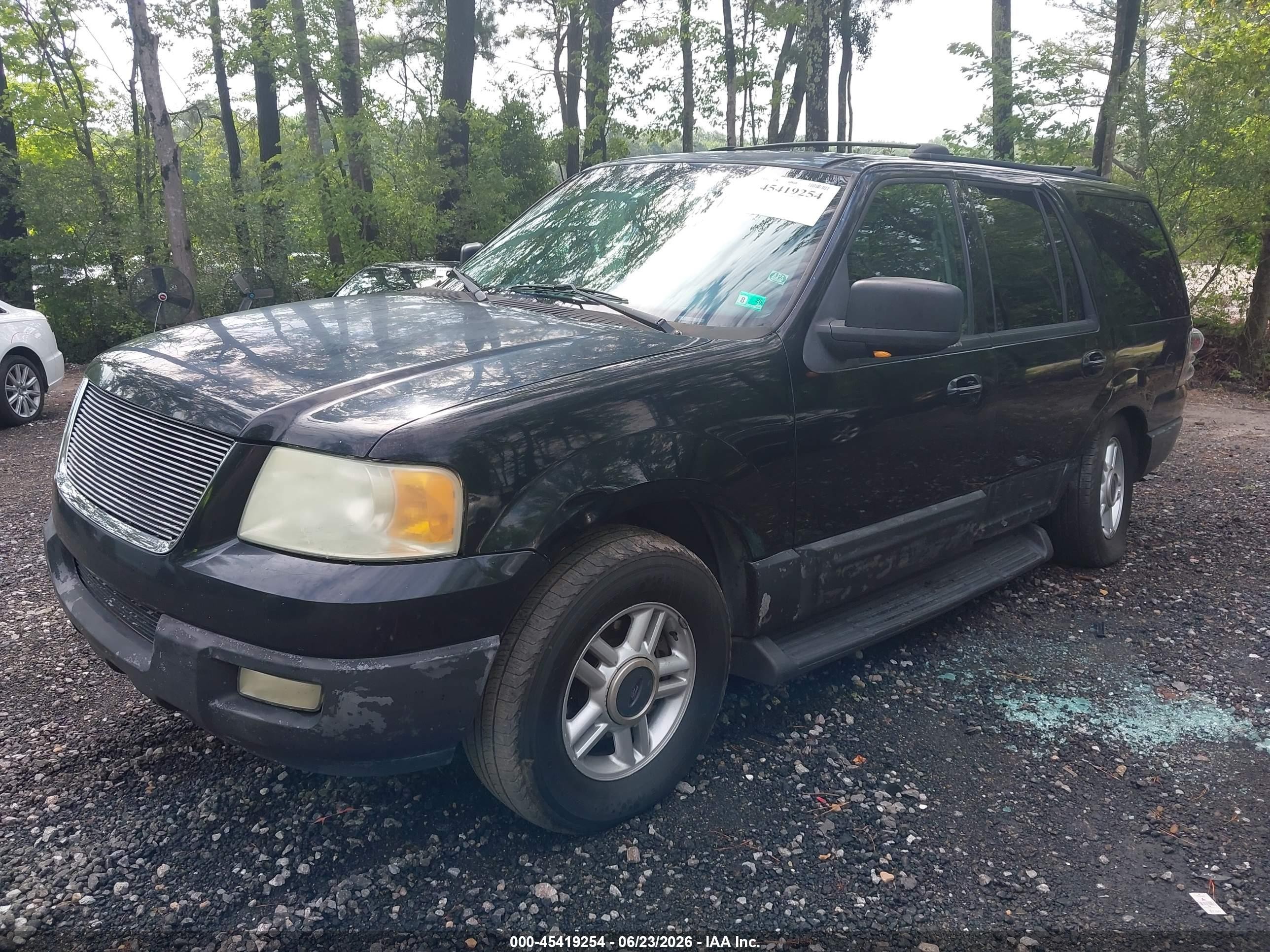 2003 Ford Expedition Xlt Black vin: 1FMRU15L73LA21172