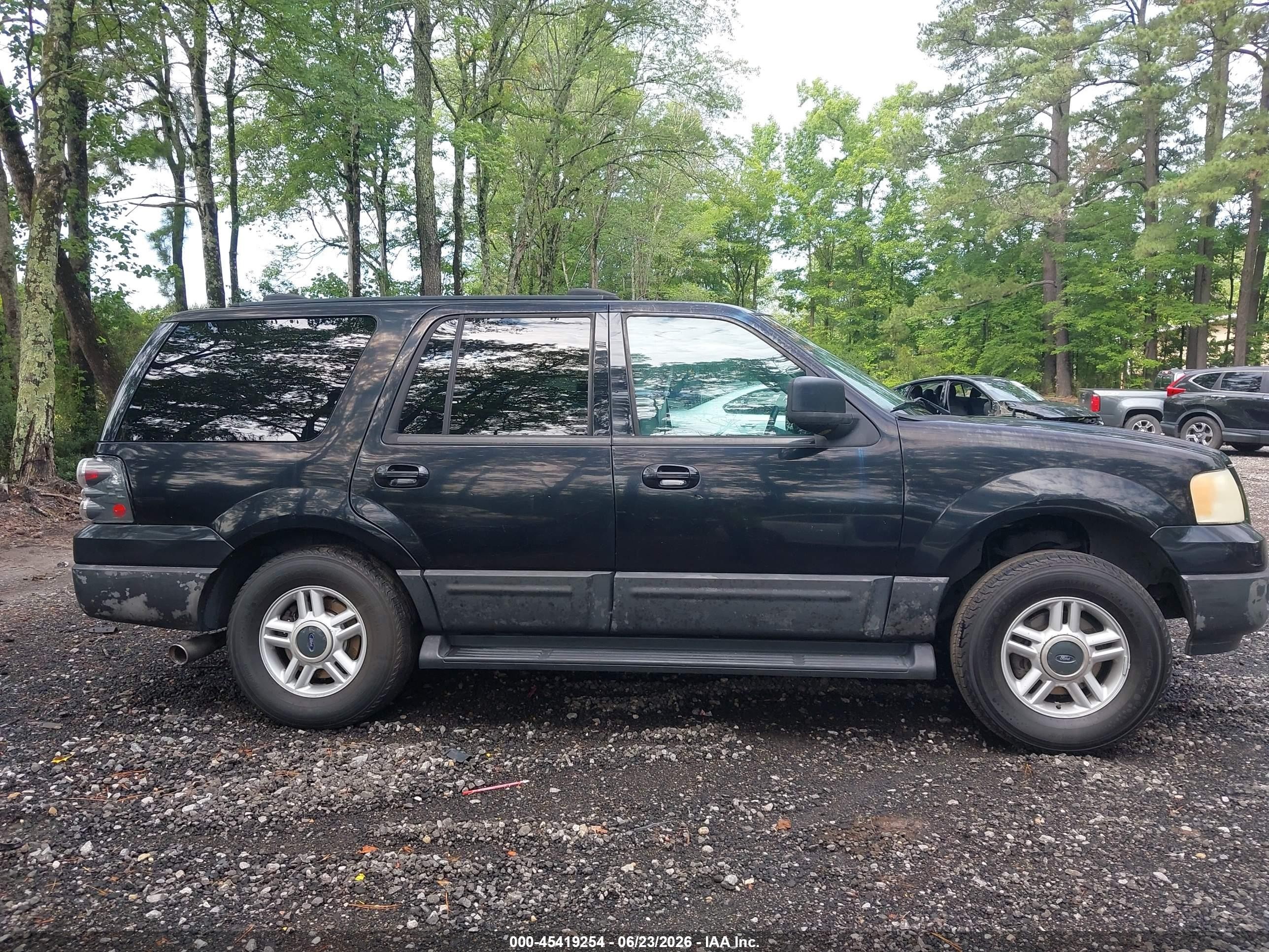 2003 Ford Expedition Xlt Black vin: 1FMRU15L73LA21172