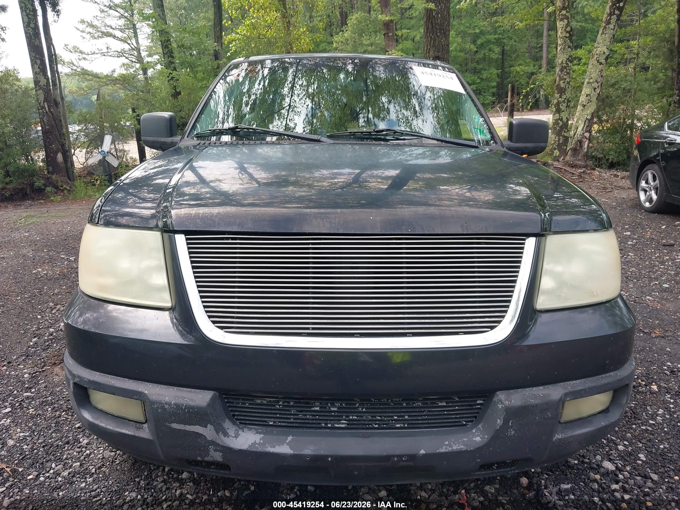 2003 Ford Expedition Xlt Black vin: 1FMRU15L73LA21172