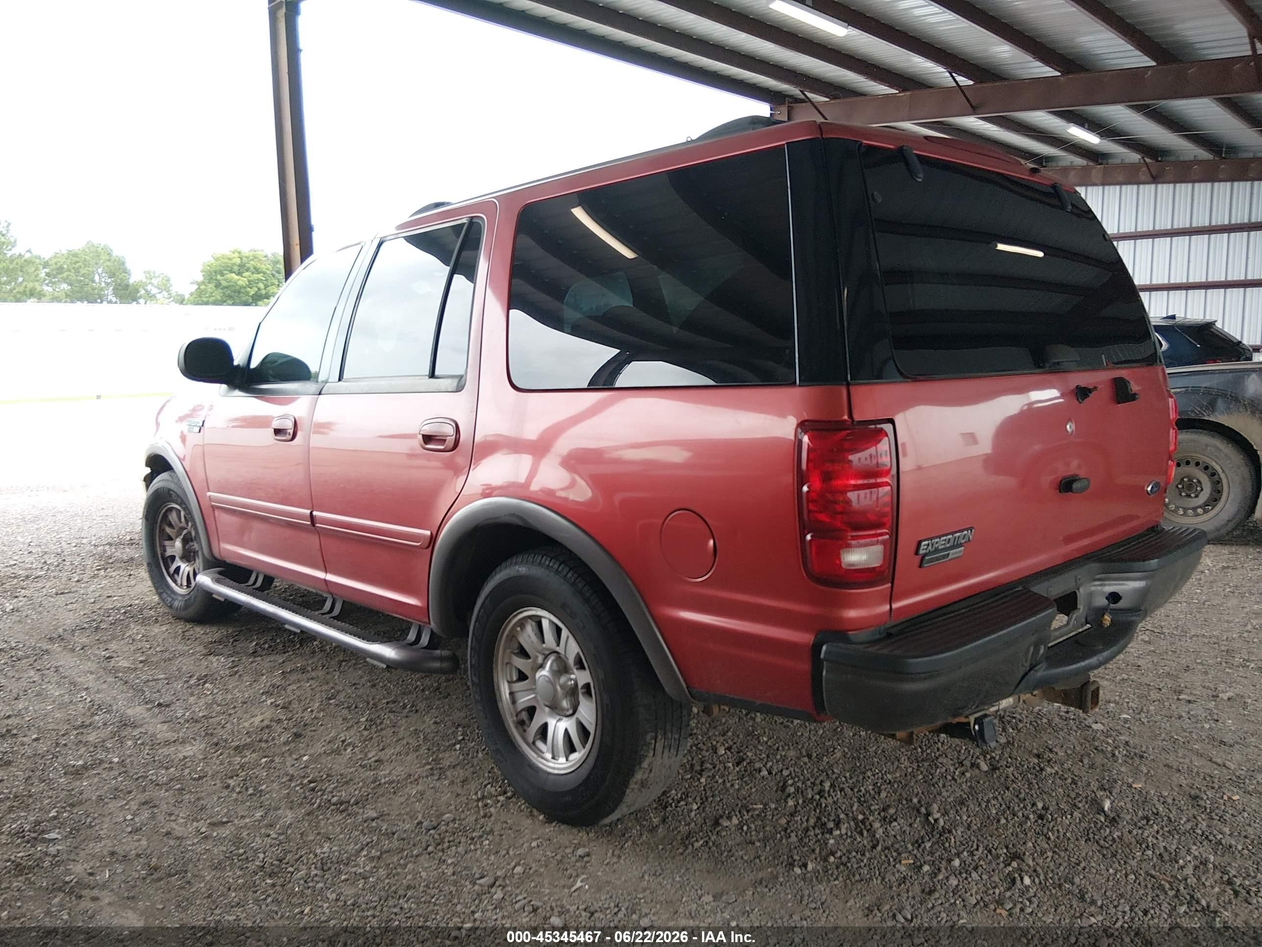 2000 Ford Expedition Xlt Красный vin: 1FMRU15L8YLC45932