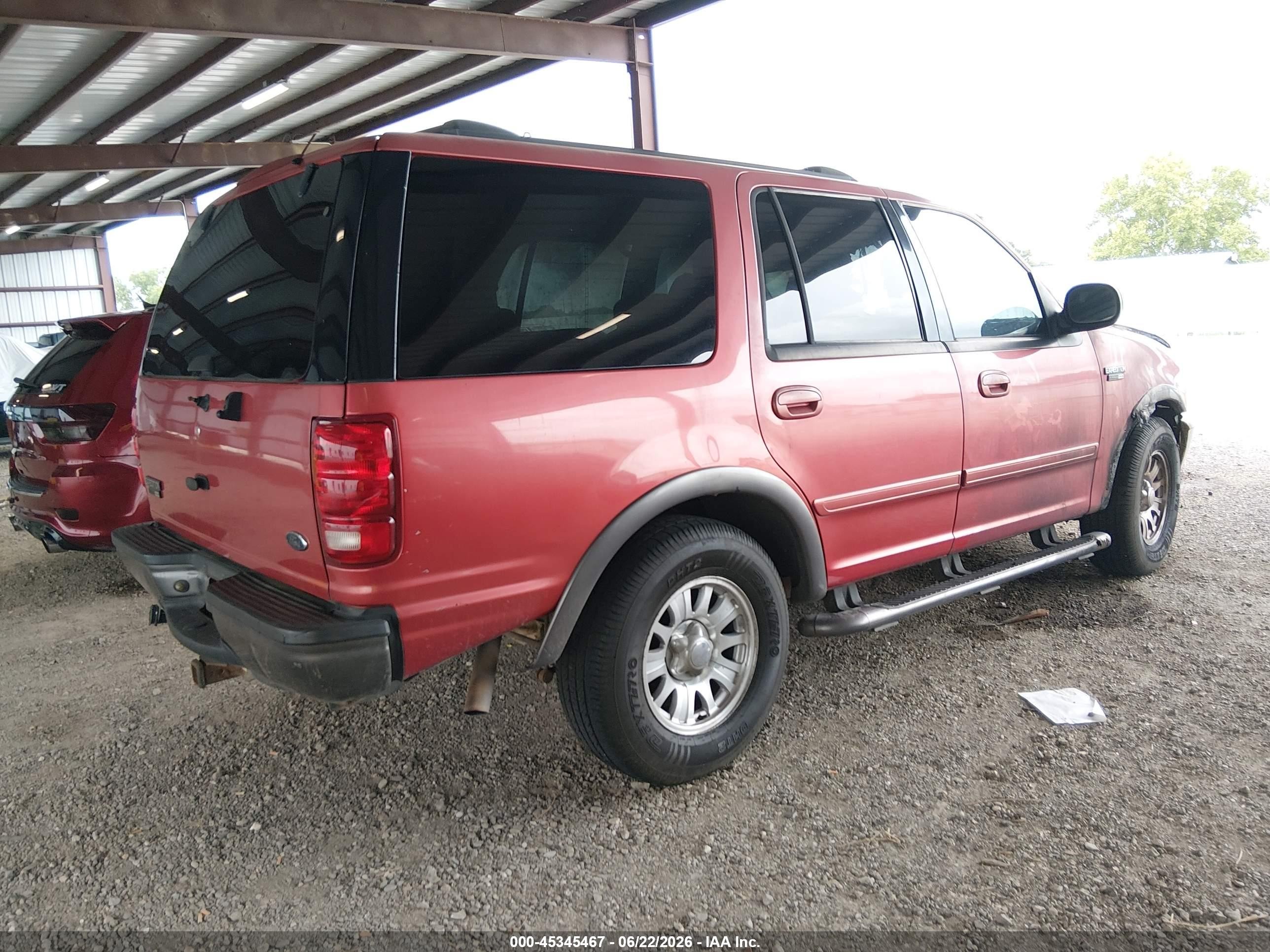 2000 Ford Expedition Xlt Красный vin: 1FMRU15L8YLC45932