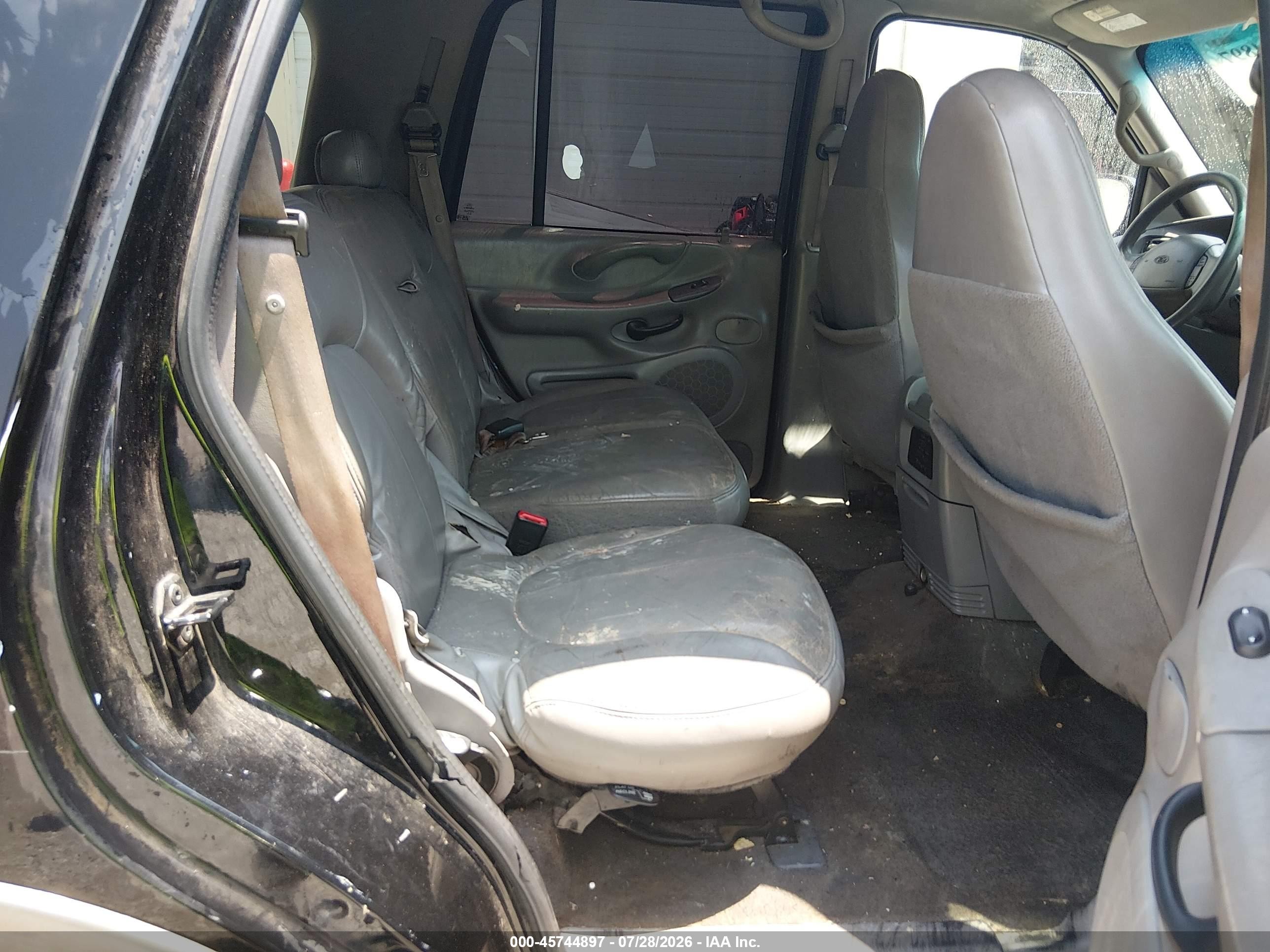 2002 Ford Expedition Xlt Black vin: 1FMRU15L92LA51370
