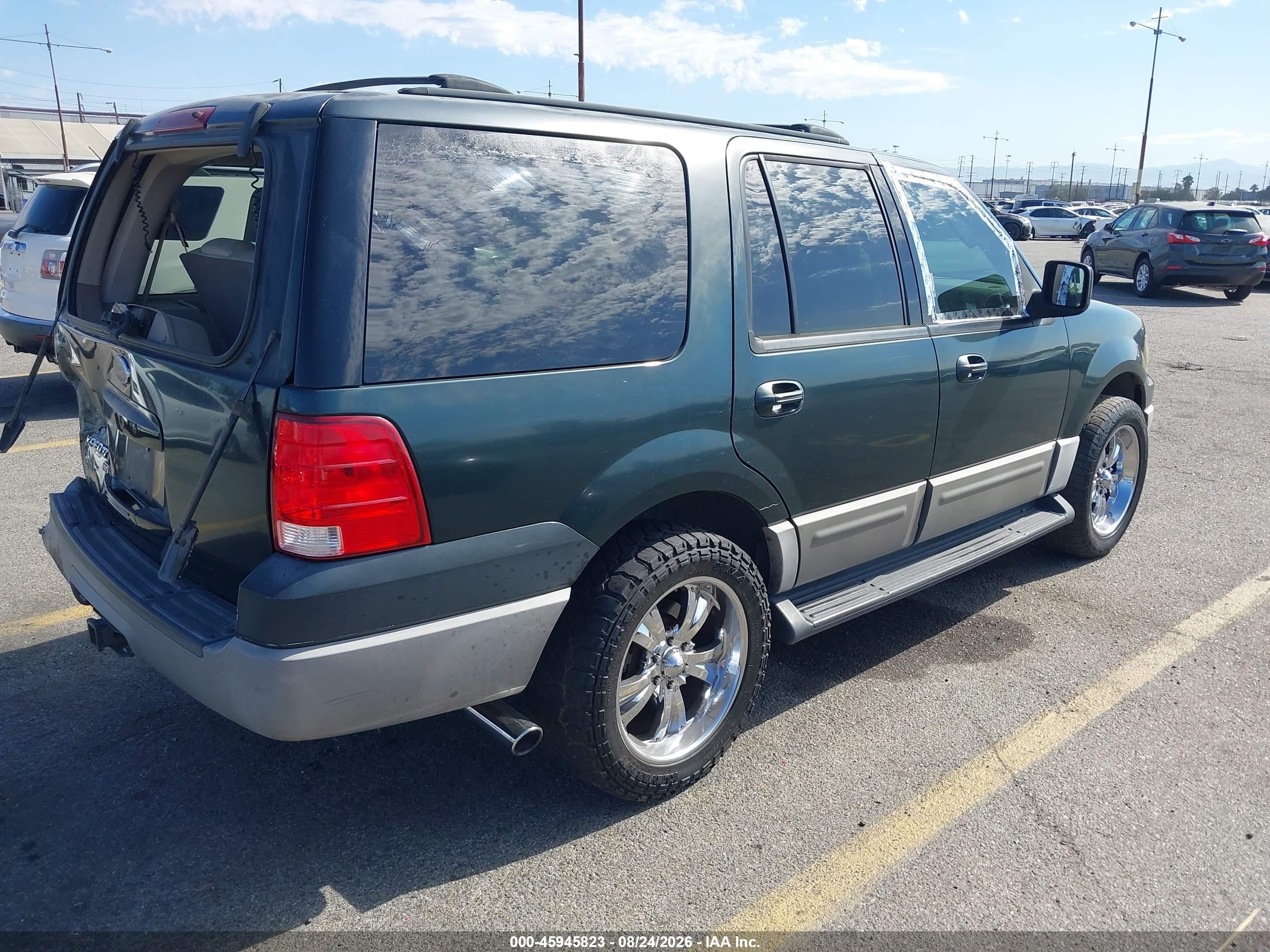 2003 Ford Expedition Xlt Зеленый vin: 1FMRU15L93LA24638
