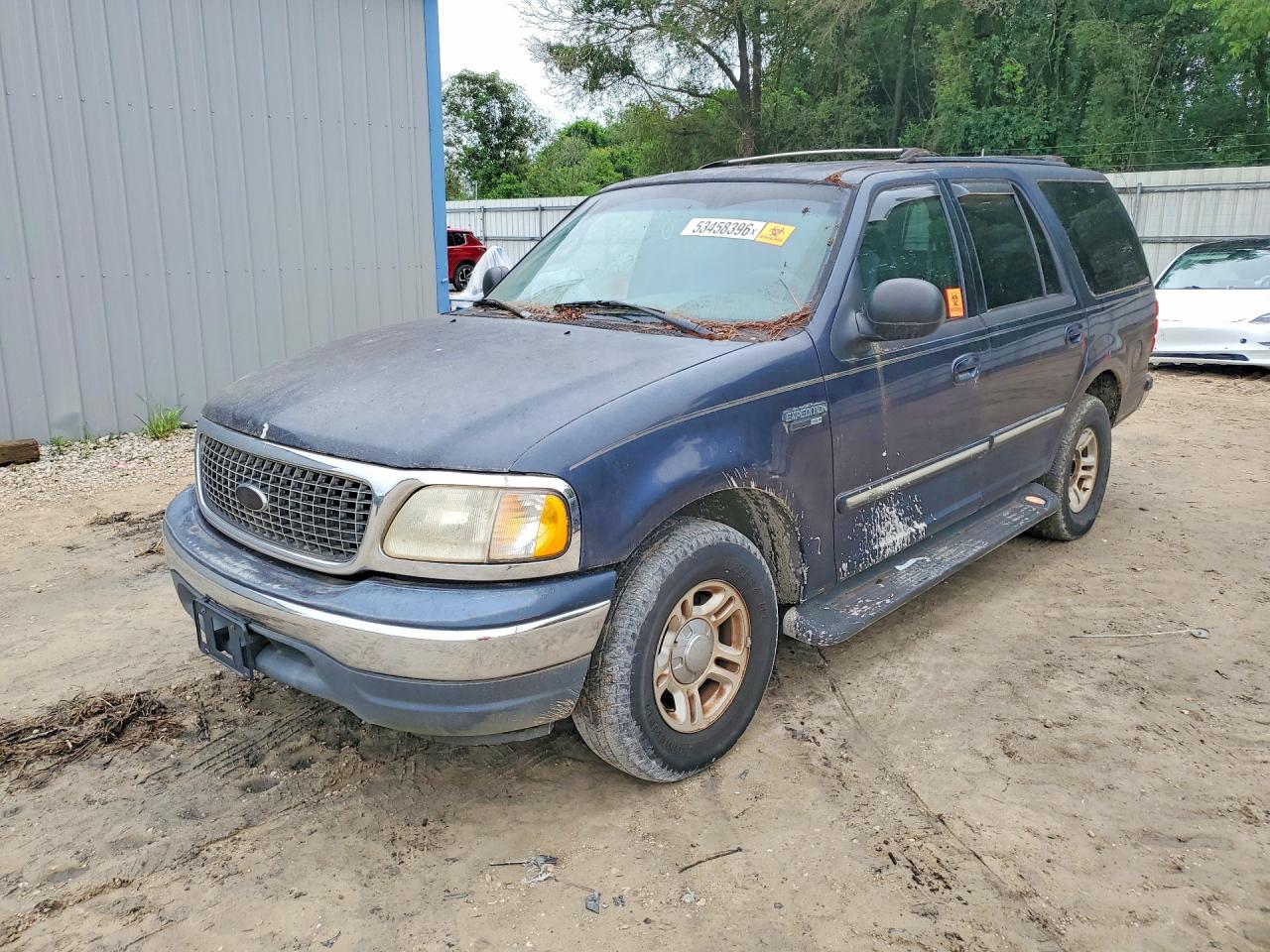 2001 Ford Expedition Blue vin: 1FMRU15LX1LA85025
