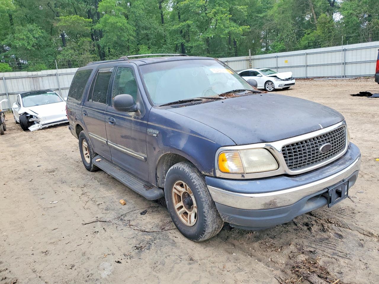 2001 Ford Expedition Blue vin: 1FMRU15LX1LA85025