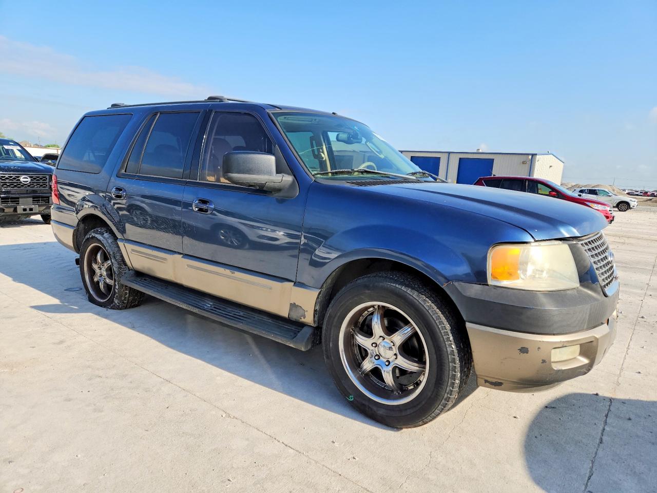 2003 Ford Expedition Xlt Blue vin: 1FMRU15W03LB90749