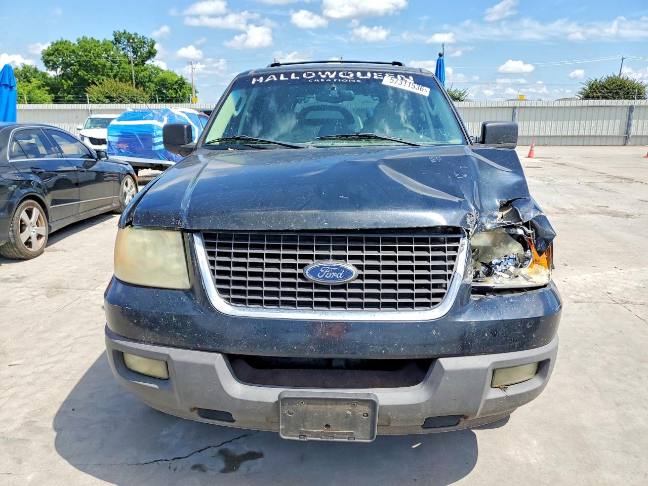 2003 Ford Expedition Xlt Black vin: 1FMRU15W13LA91874