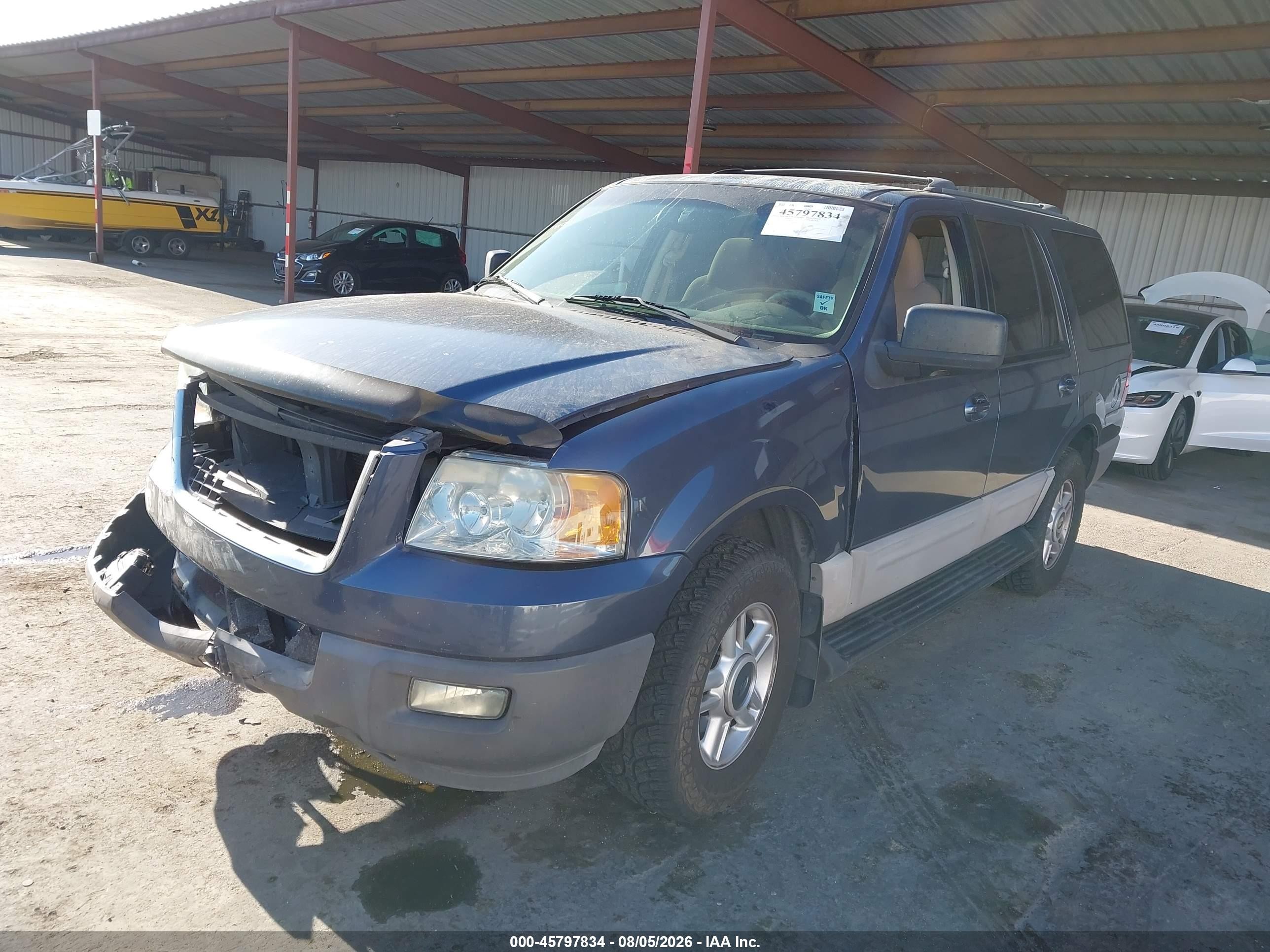 2003 Ford Expedition Xlt Blue vin: 1FMRU15W13LB60255