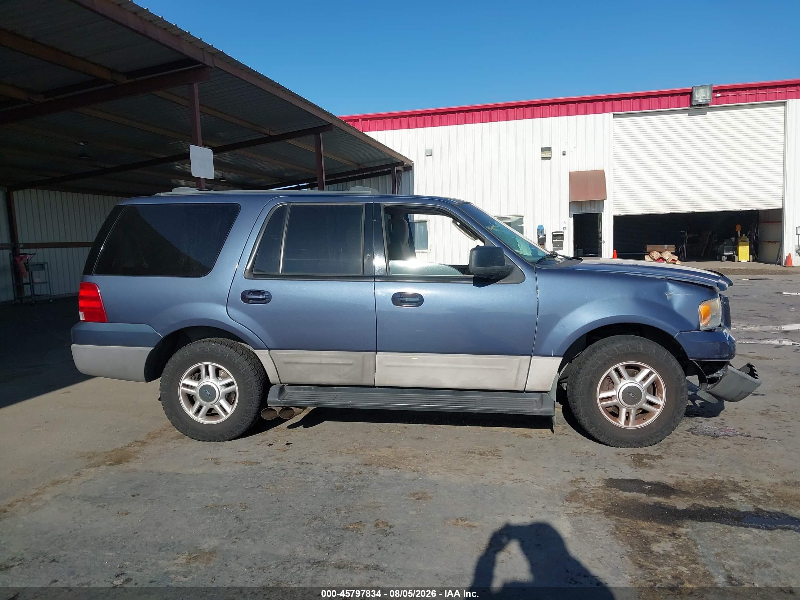 2003 Ford Expedition Xlt Blue vin: 1FMRU15W13LB60255
