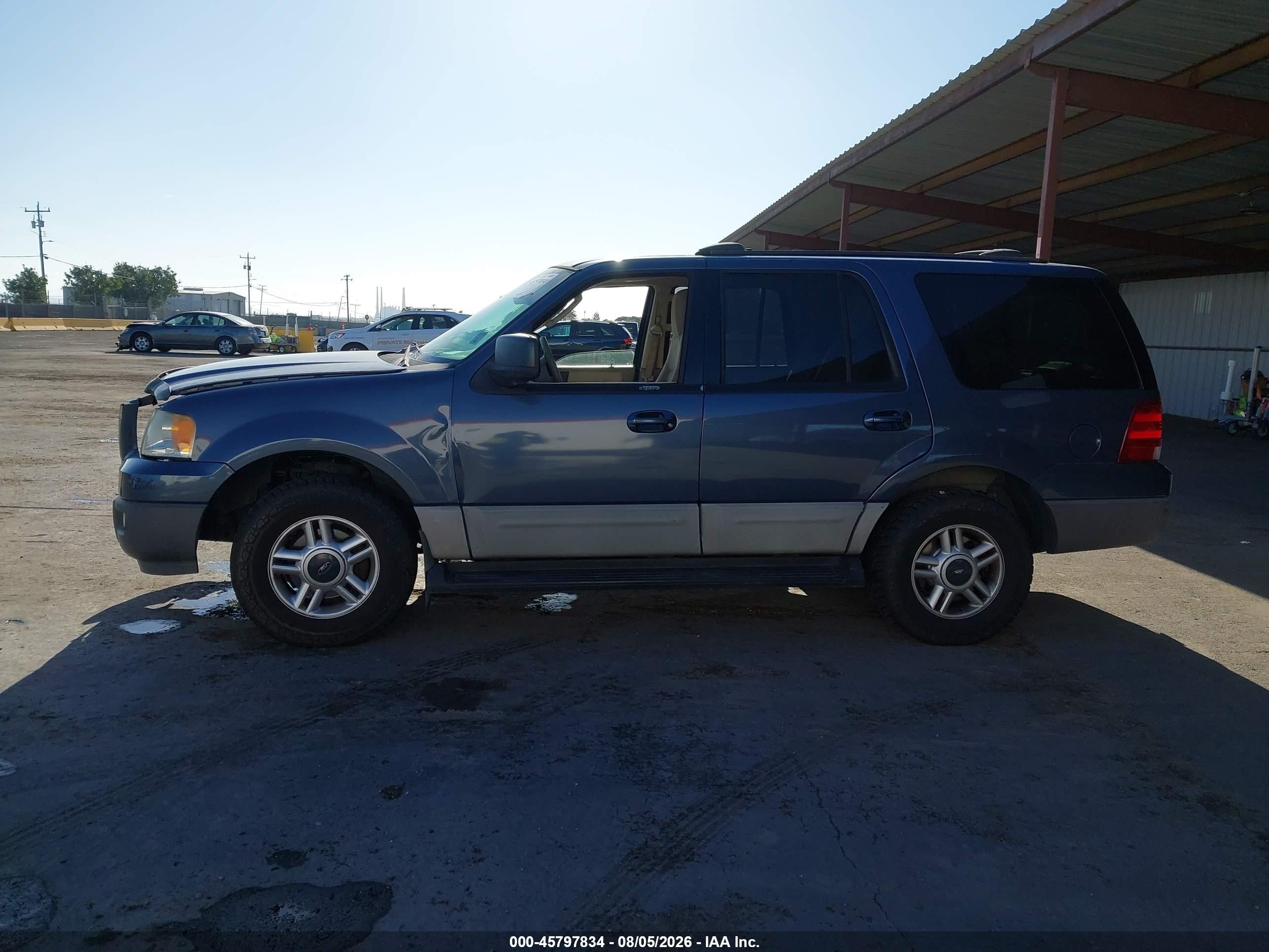 2003 Ford Expedition Xlt Blue vin: 1FMRU15W13LB60255