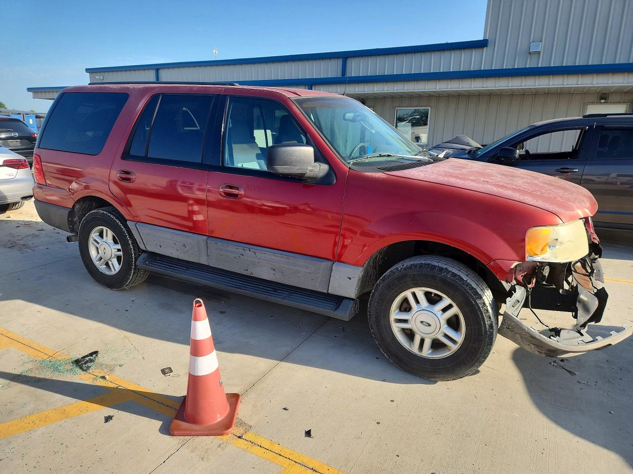 2004 Ford Expedition Xlt Burgundy vin: 1FMRU15W14LA96400