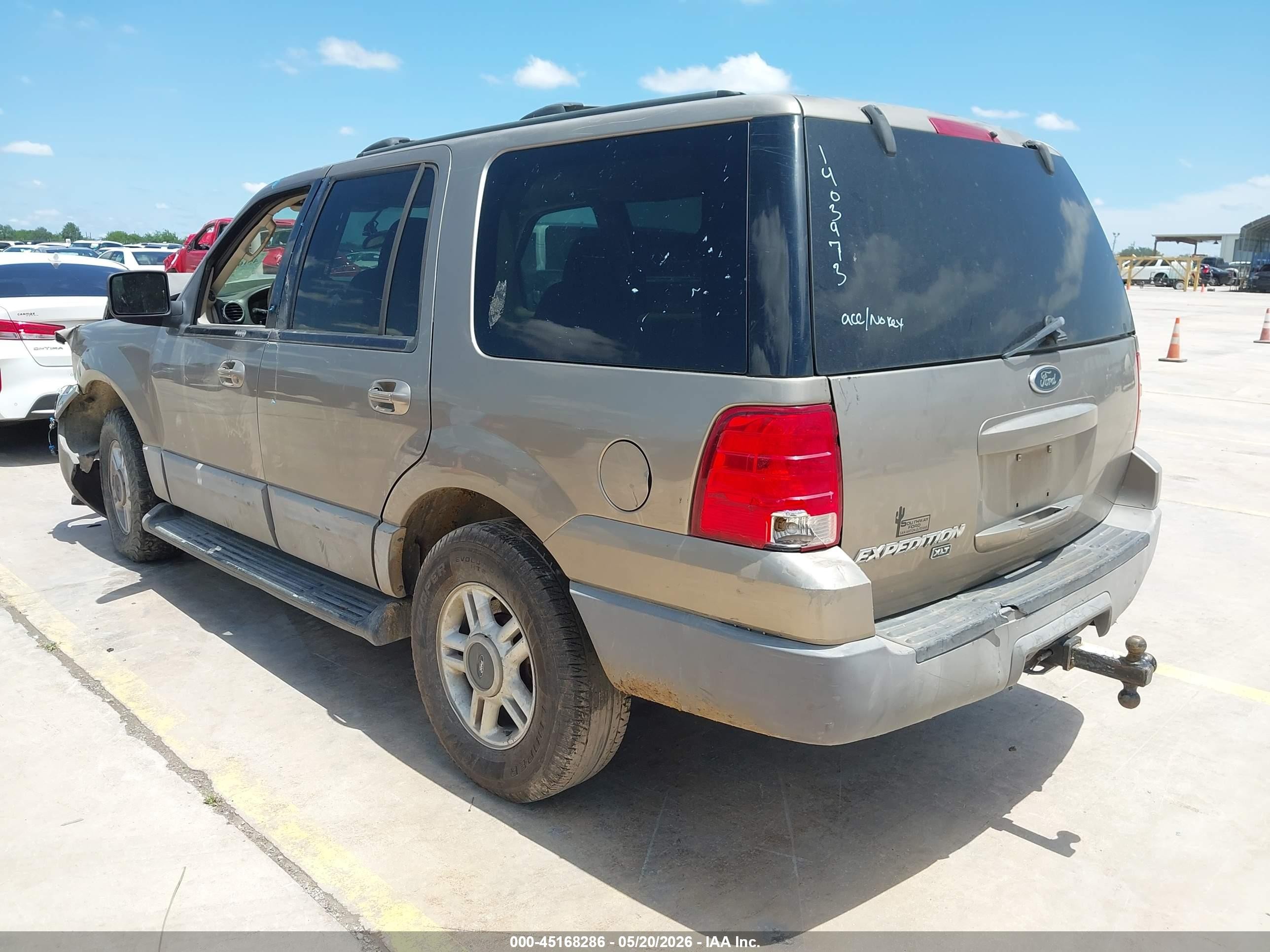 2003 Ford Expedition Xlt Brown vin: 1FMRU15W53LB38937