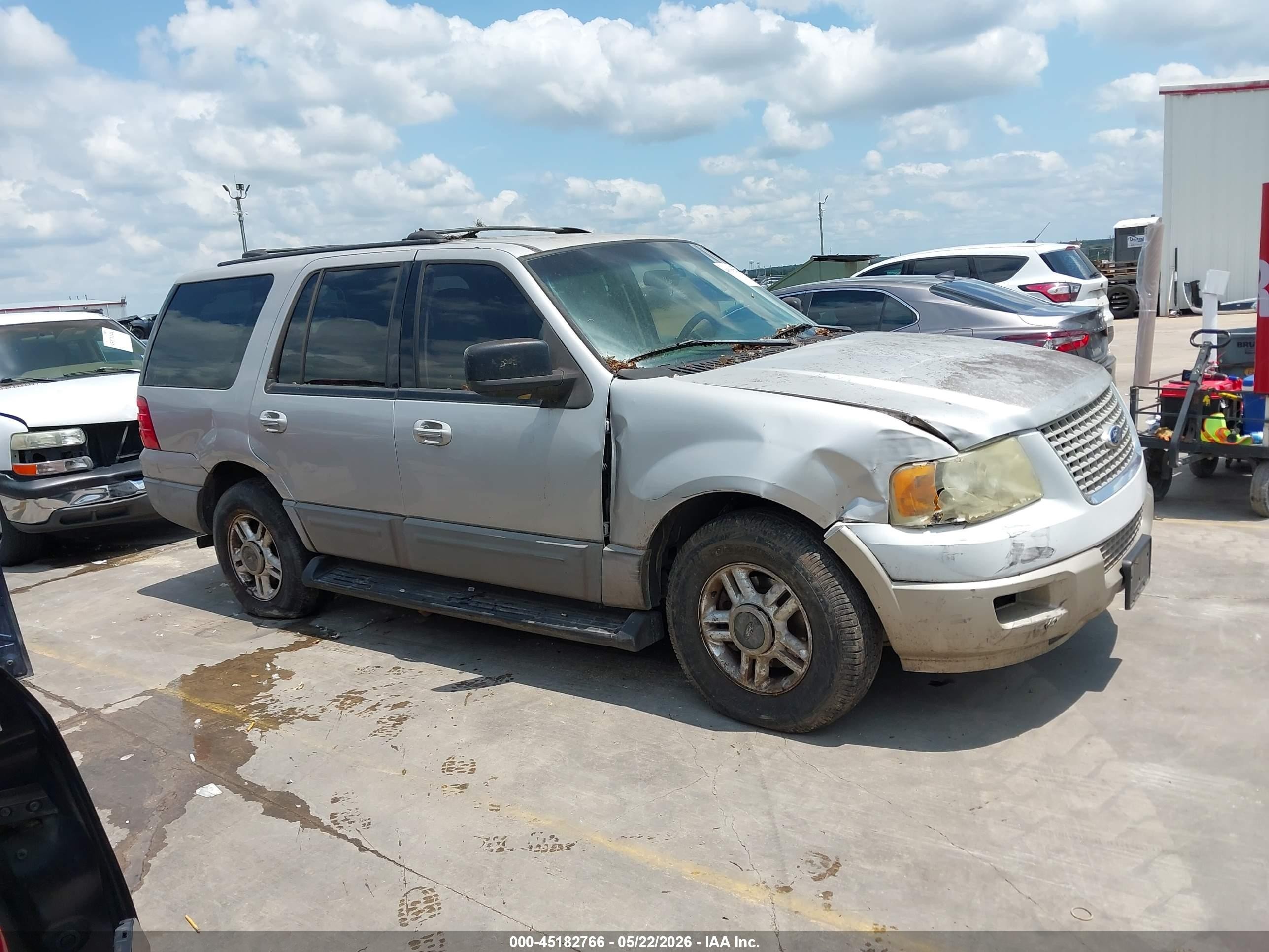 2003 Ford Expedition Xlt Gray vin: 1FMRU15W63LA18659
