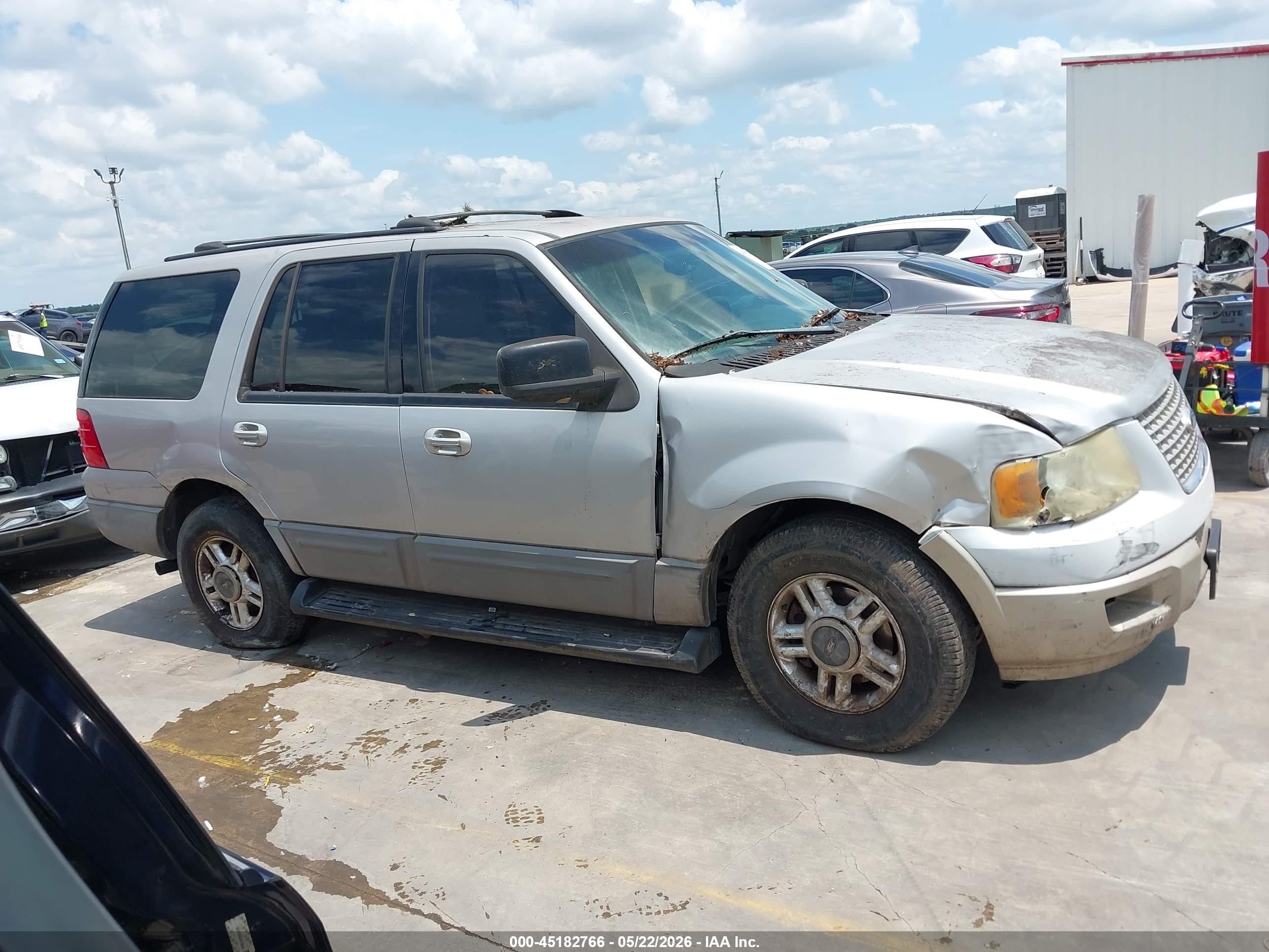 2003 Ford Expedition Xlt Gray vin: 1FMRU15W63LA18659