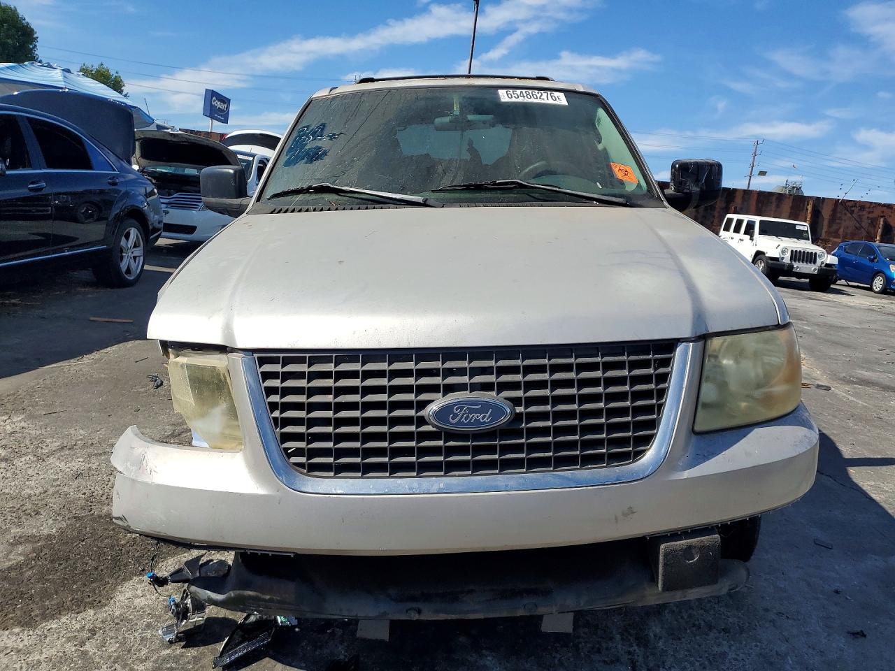 2003 Ford Expedition Xlt Silver vin: 1FMRU15W73LB78565