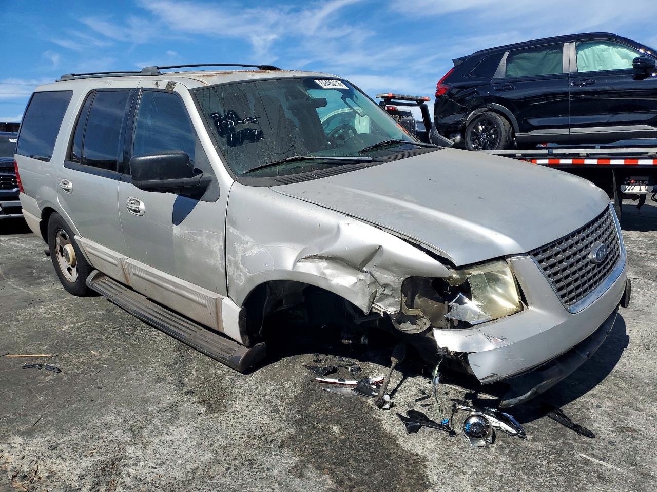 2003 Ford Expedition Xlt Silver vin: 1FMRU15W73LB78565