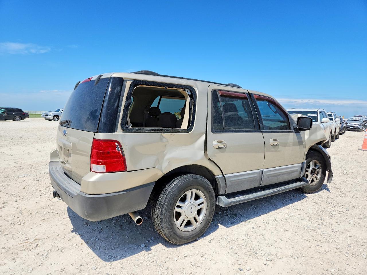 2004 Ford Expedition Xlt Beige vin: 1FMRU15W84LB91651