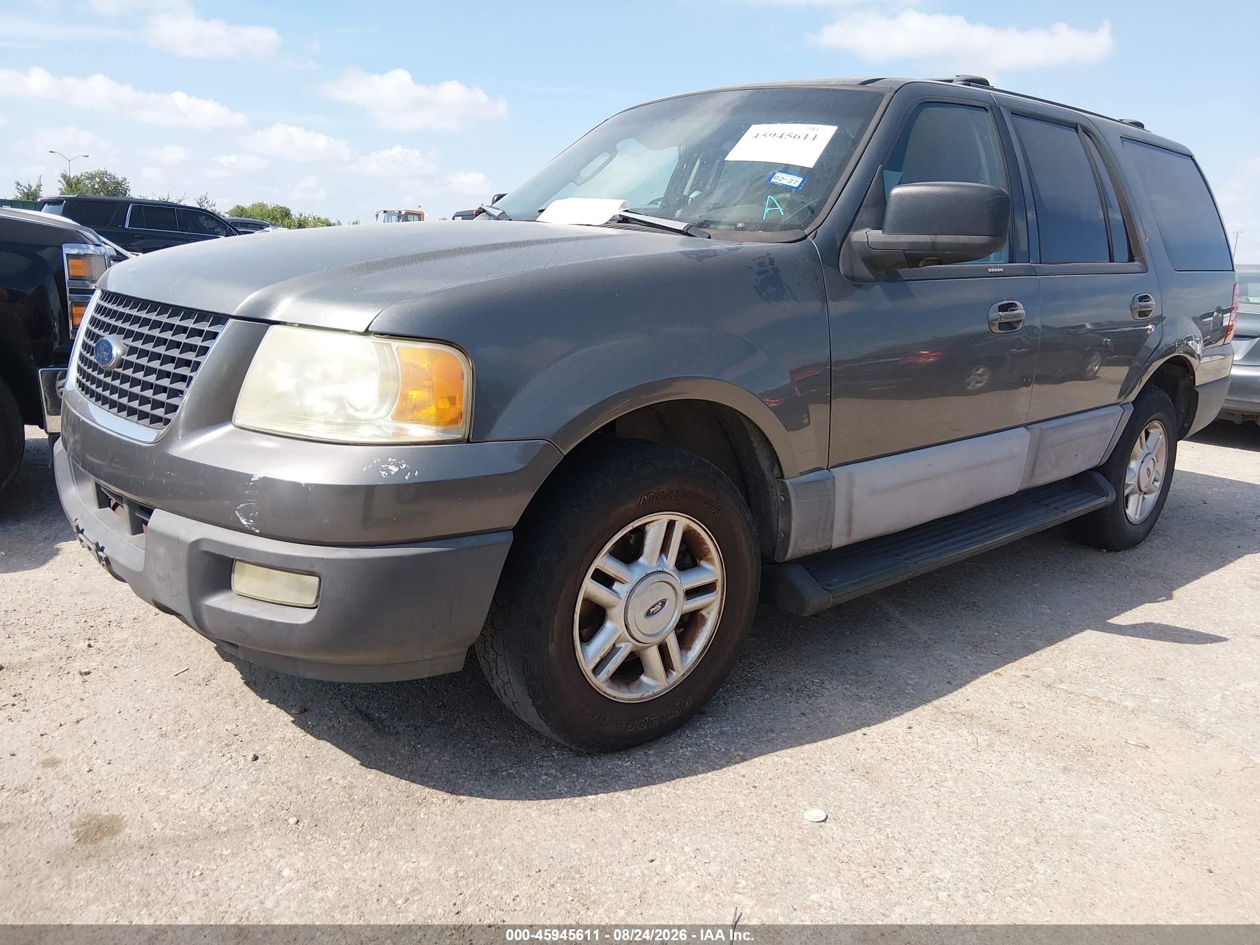 2003 Ford Expedition Xlt Gray vin: 1FMRU15WX3LB84148