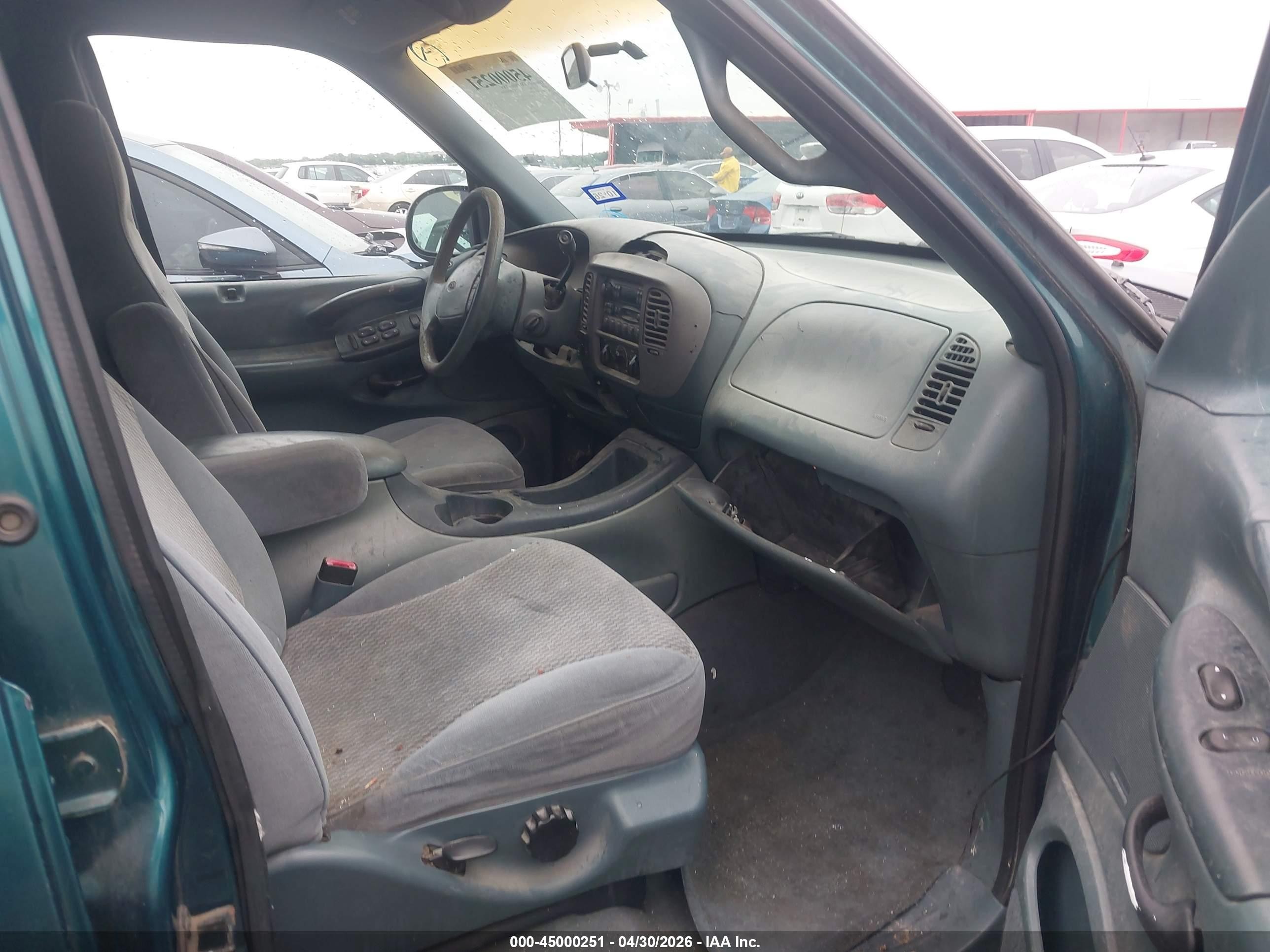 1998 Ford Expedition Eddie Bauer/xlt Green vin: 1FMRU1760WLA17640