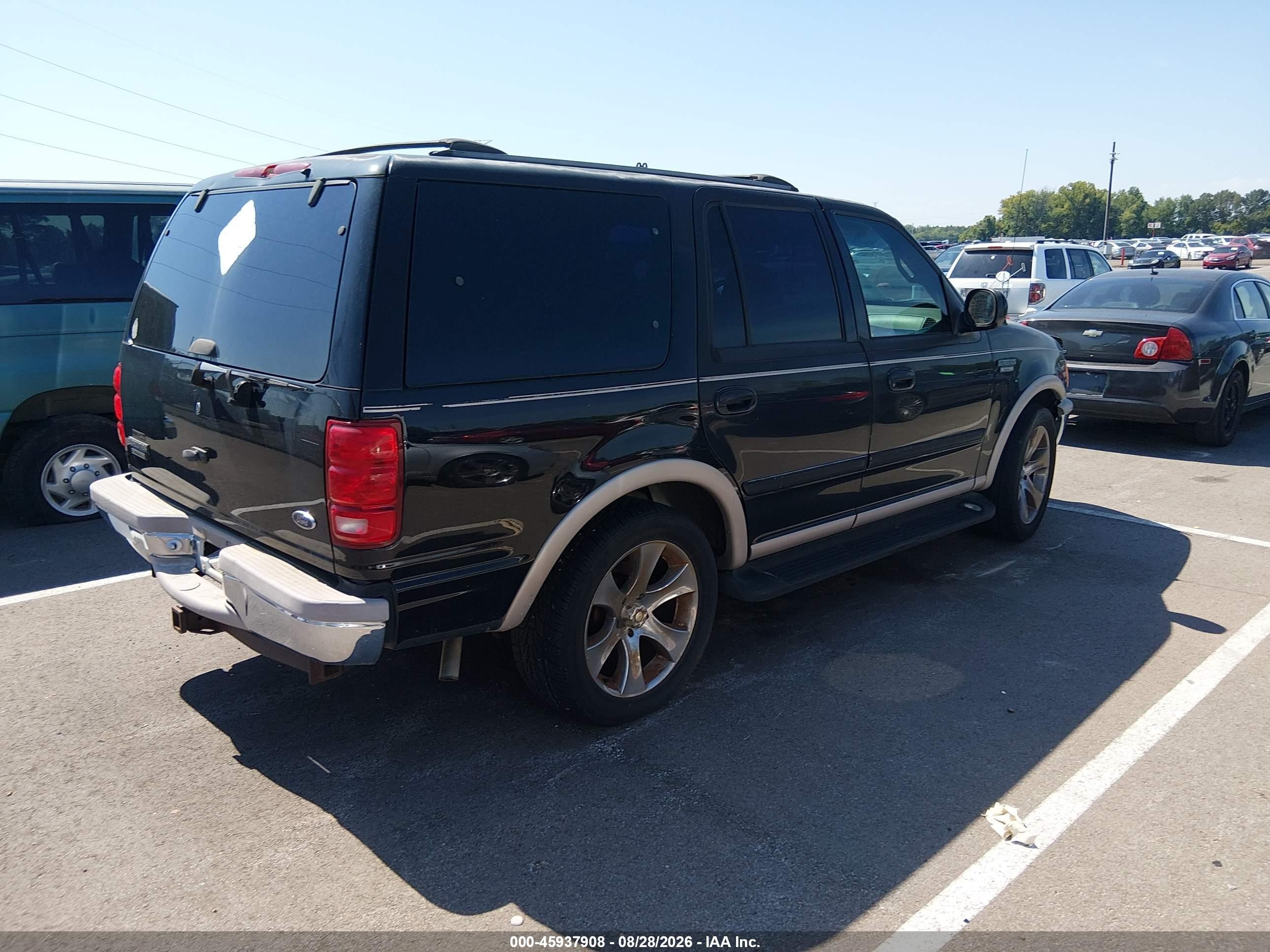 1998 Ford Expedition Eddie Bauer/xlt Black vin: 1FMRU1768WLB78947