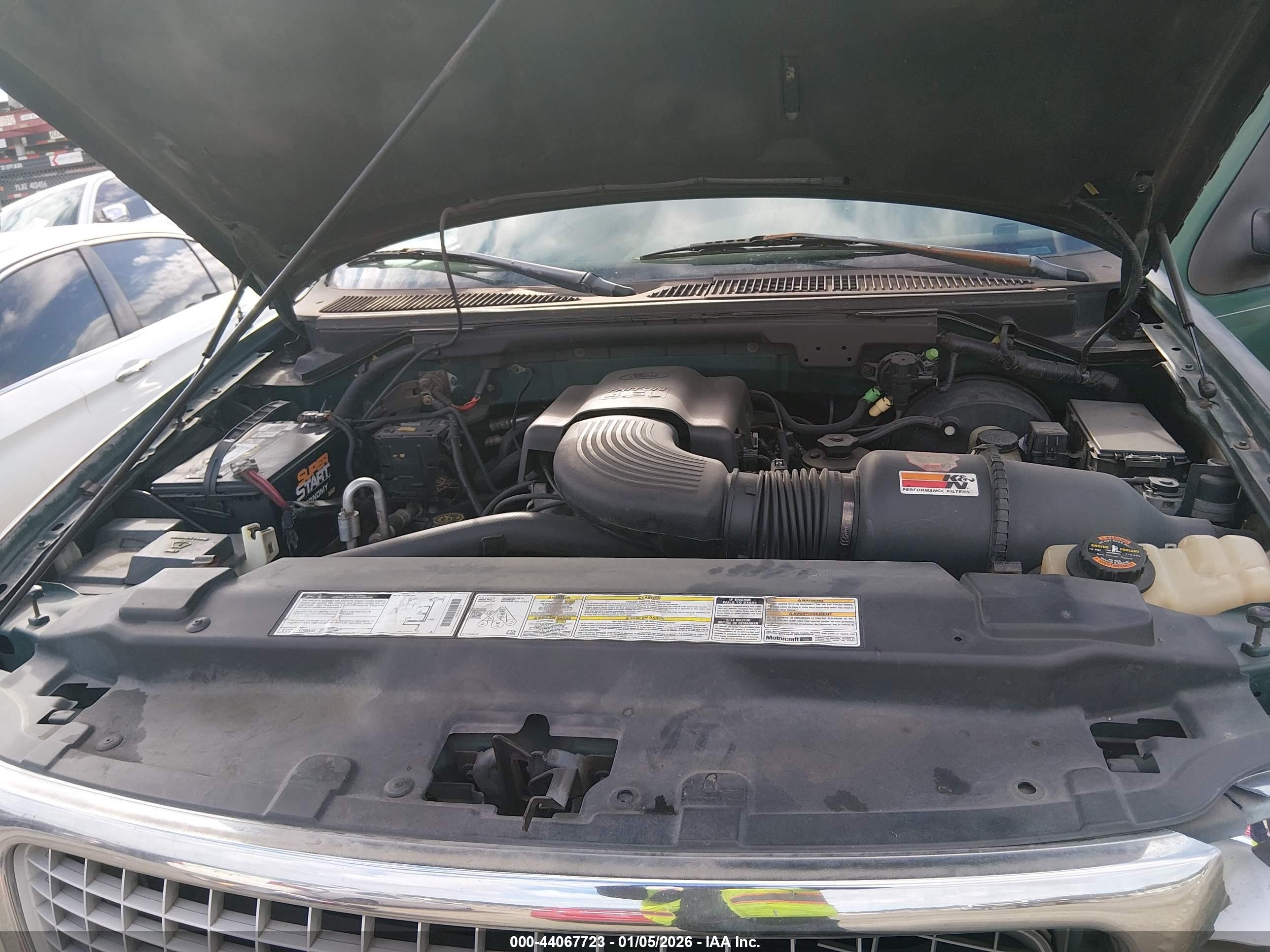 1999 Ford Expedition Eddie Bauer/xlt Green vin: 1FMRU1769XLA04290