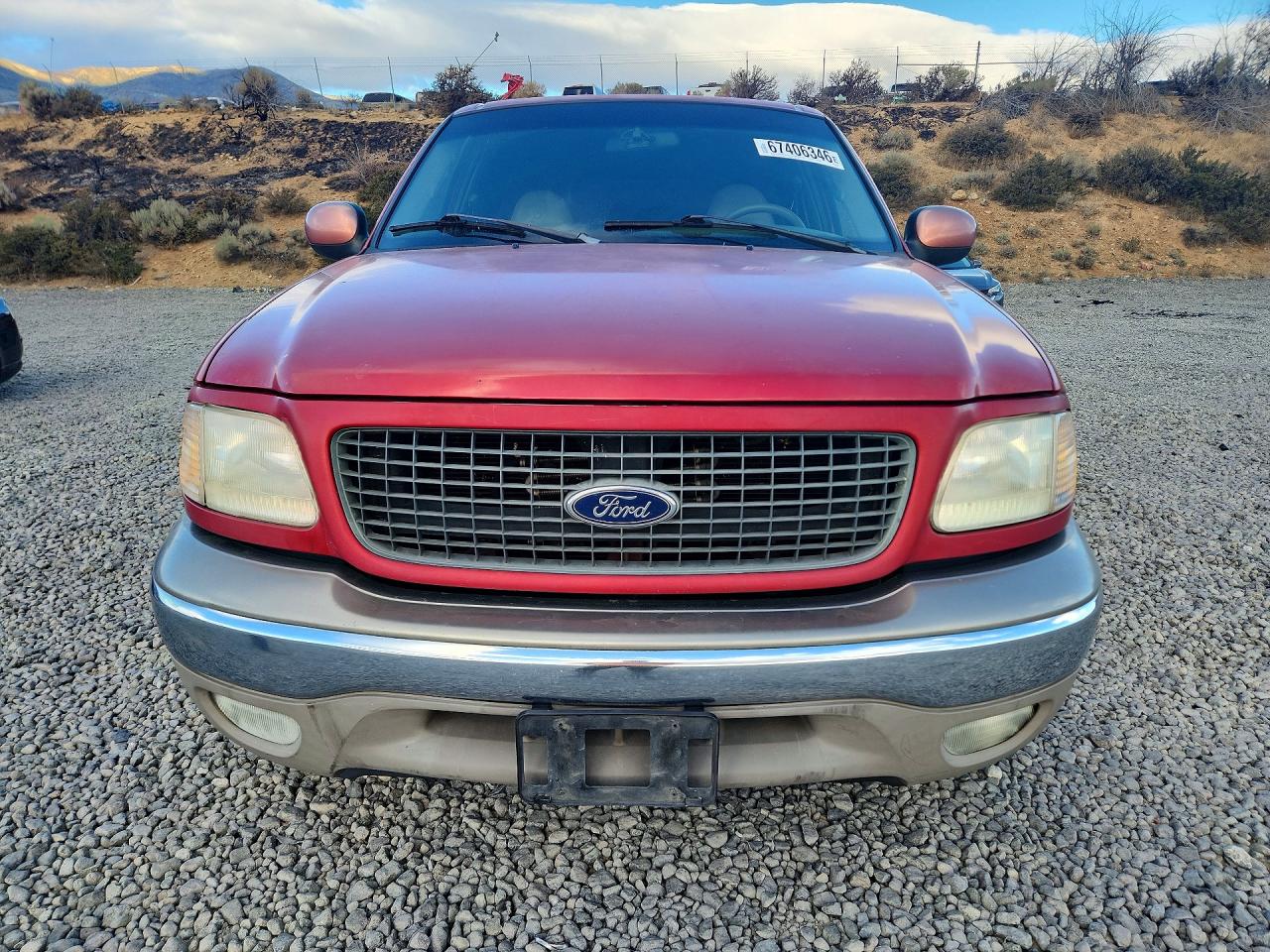 2000 Ford Expedition Eddie Bauer Red vin: 1FMRU1769YLB05427