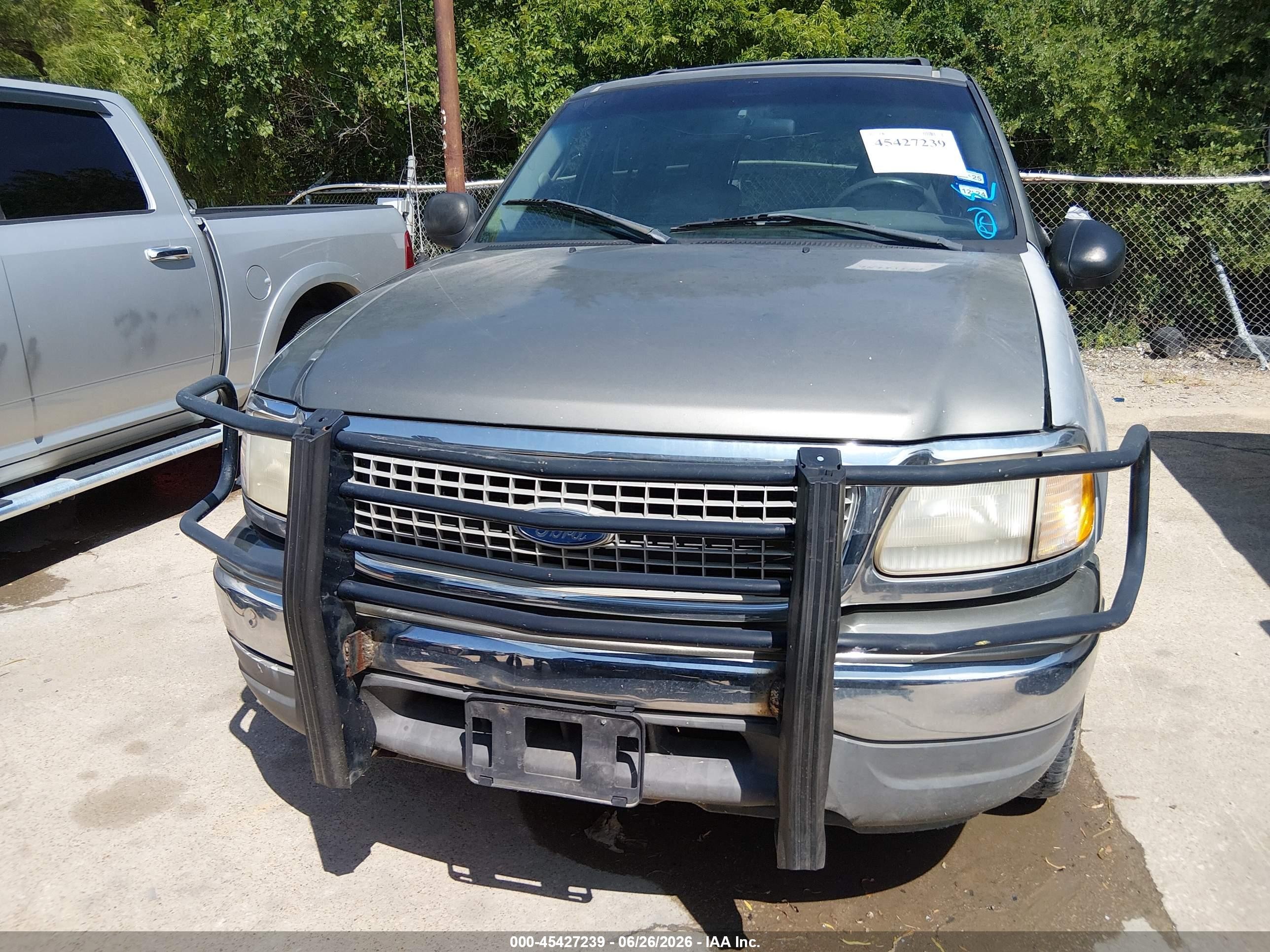 1999 Ford Expedition Eddie Bauer/xlt Green vin: 1FMRU176XXLC41418