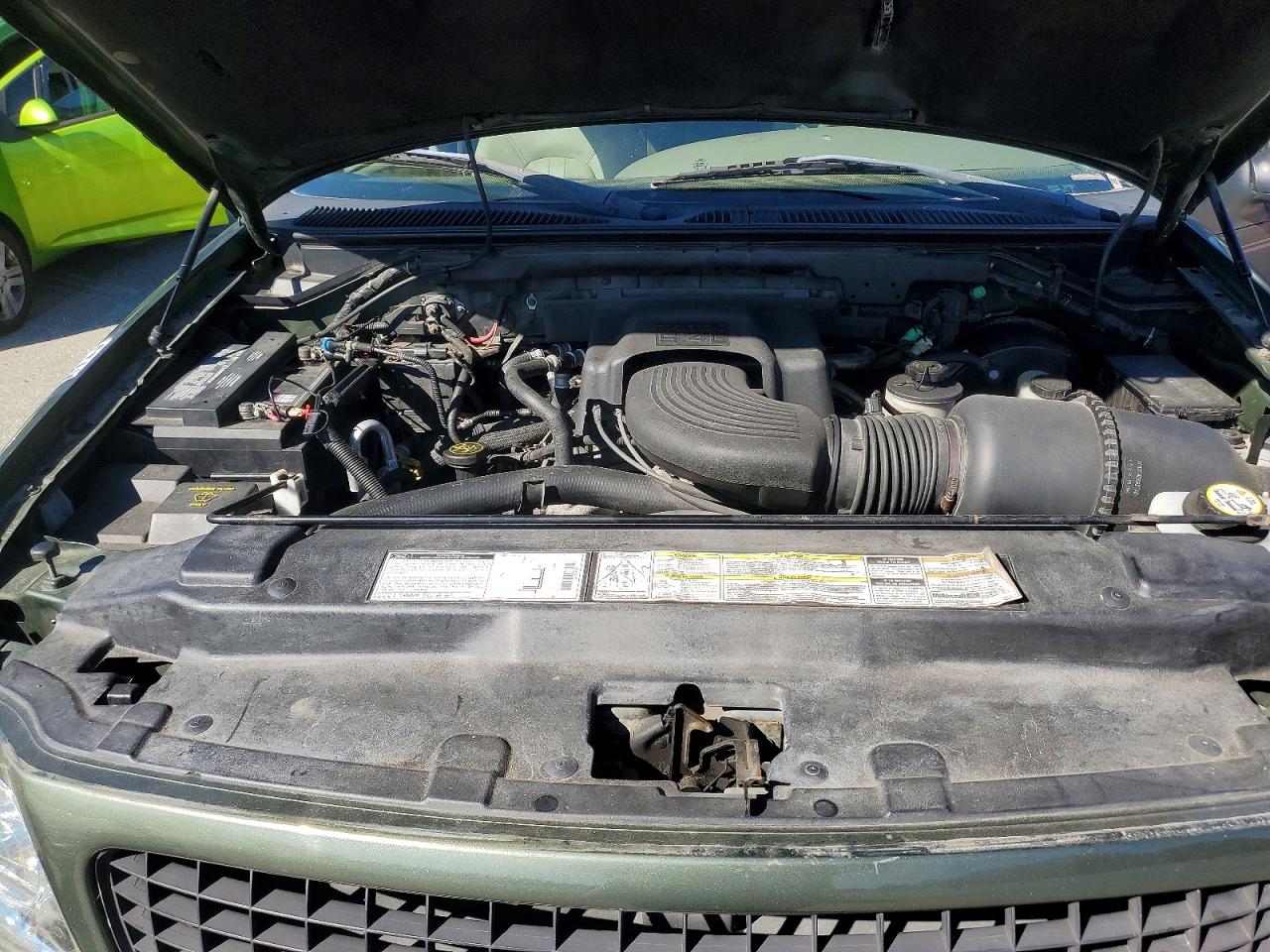 2001 Ford Expedition Eddie Bauer Green vin: 1FMRU17L11LA77974