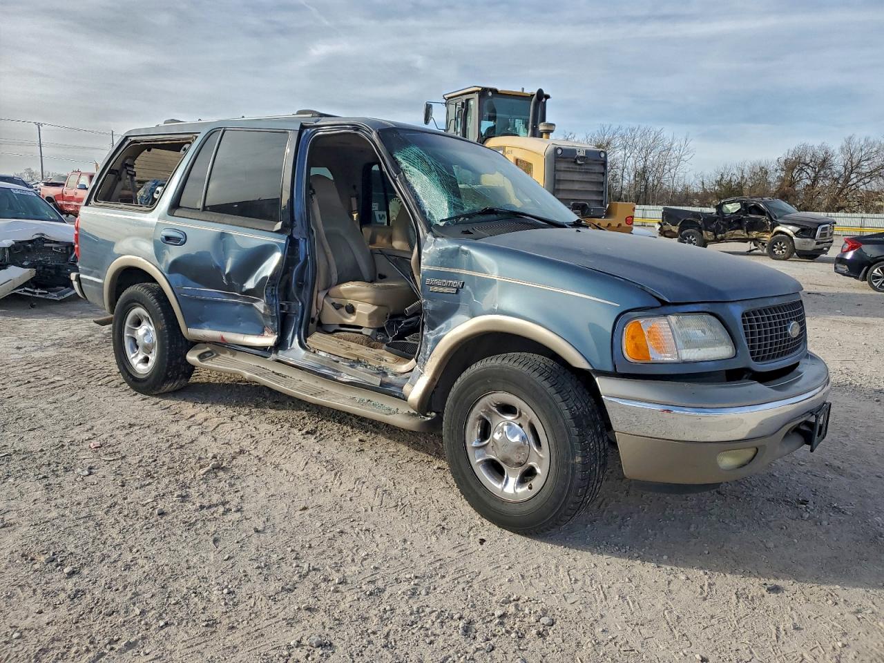 2000 Ford Expedition Синий vin: 1FMRU17L2YLA74303